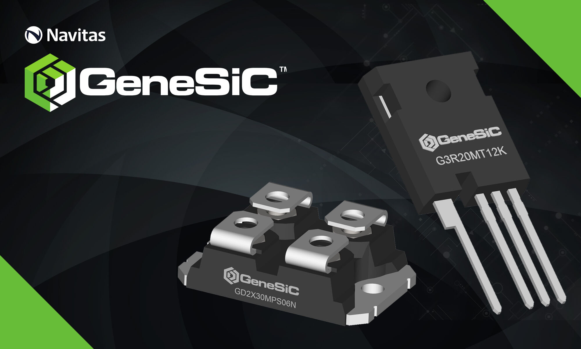 Elementos semiconductores de la oferta de GeneSiC Semiconductor ya en TME