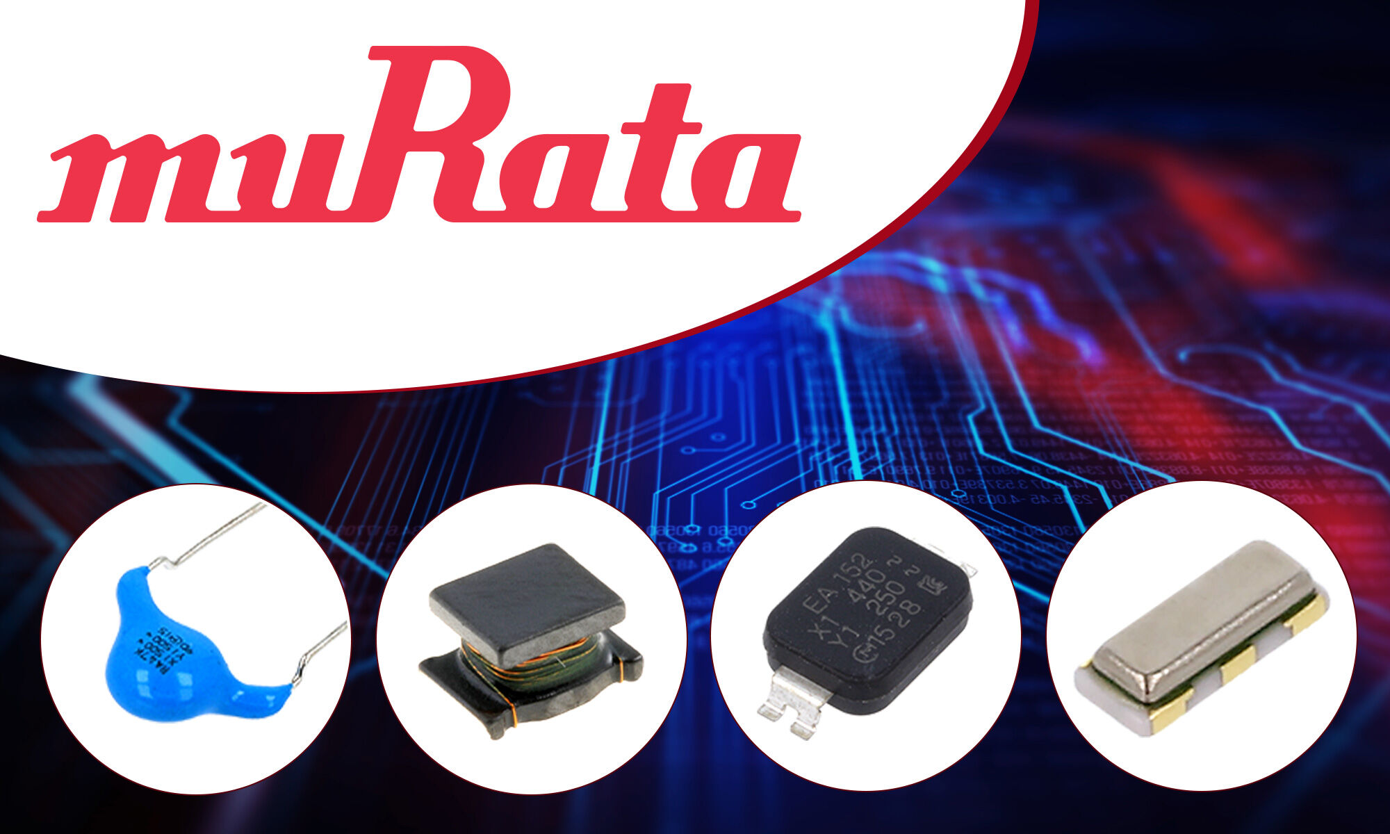 Übersicht über passive Komponenten der Marke Murata