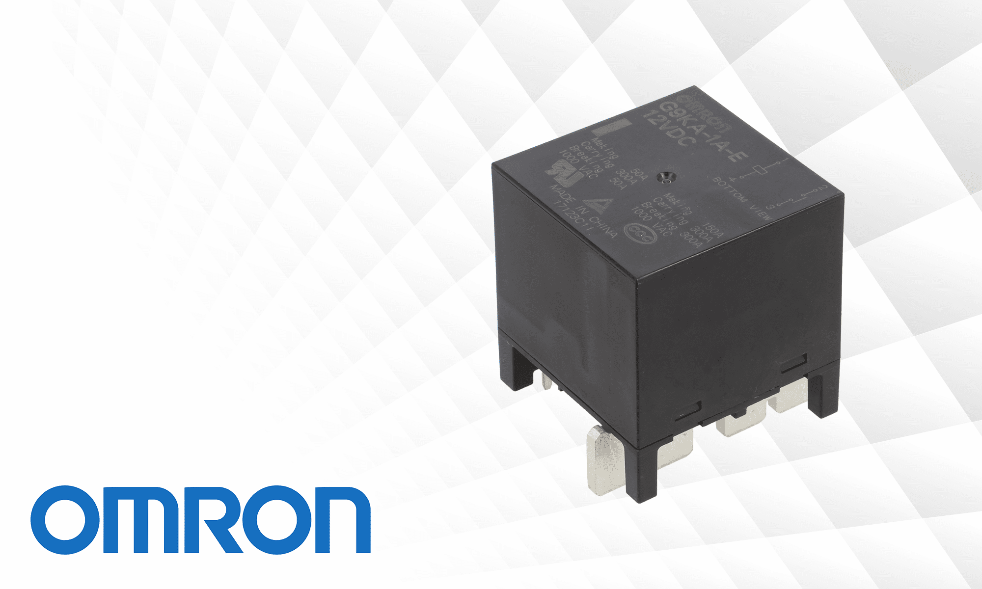 Omron power relays with low contact resistance