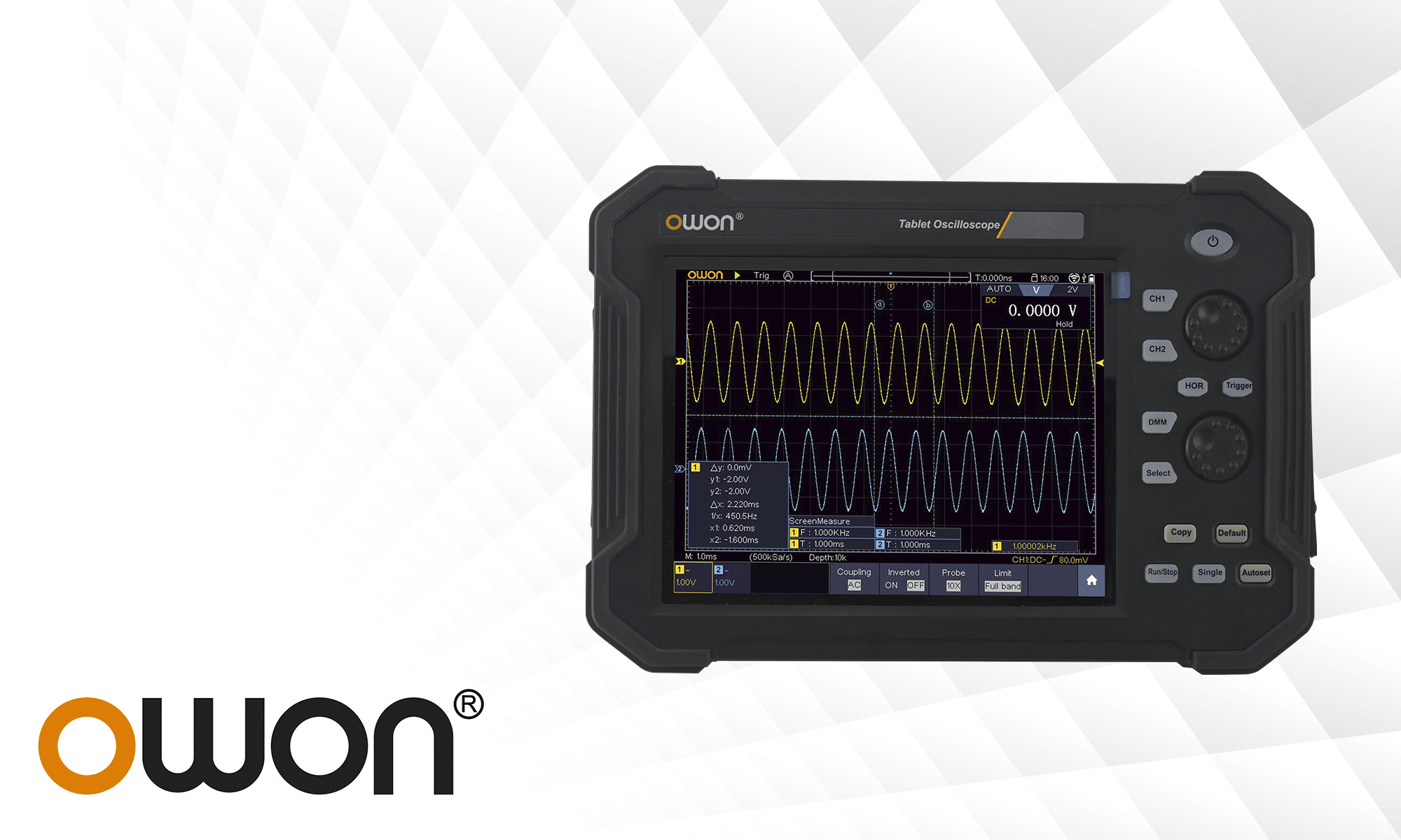 Prenosné osciloskopy série TAO od spoločnosti OWON