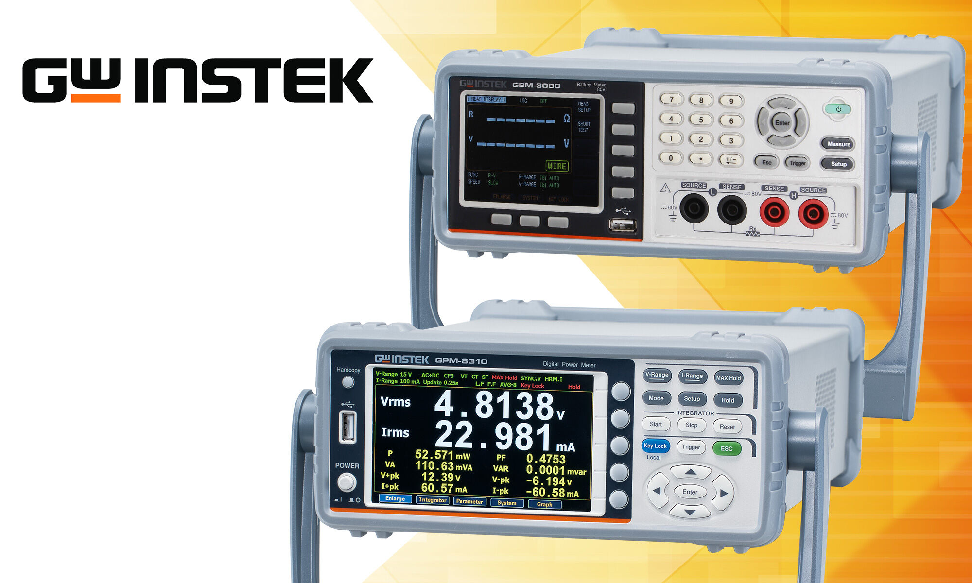 Skúšačky batérií a merače výkonu z ponuky GW Instek