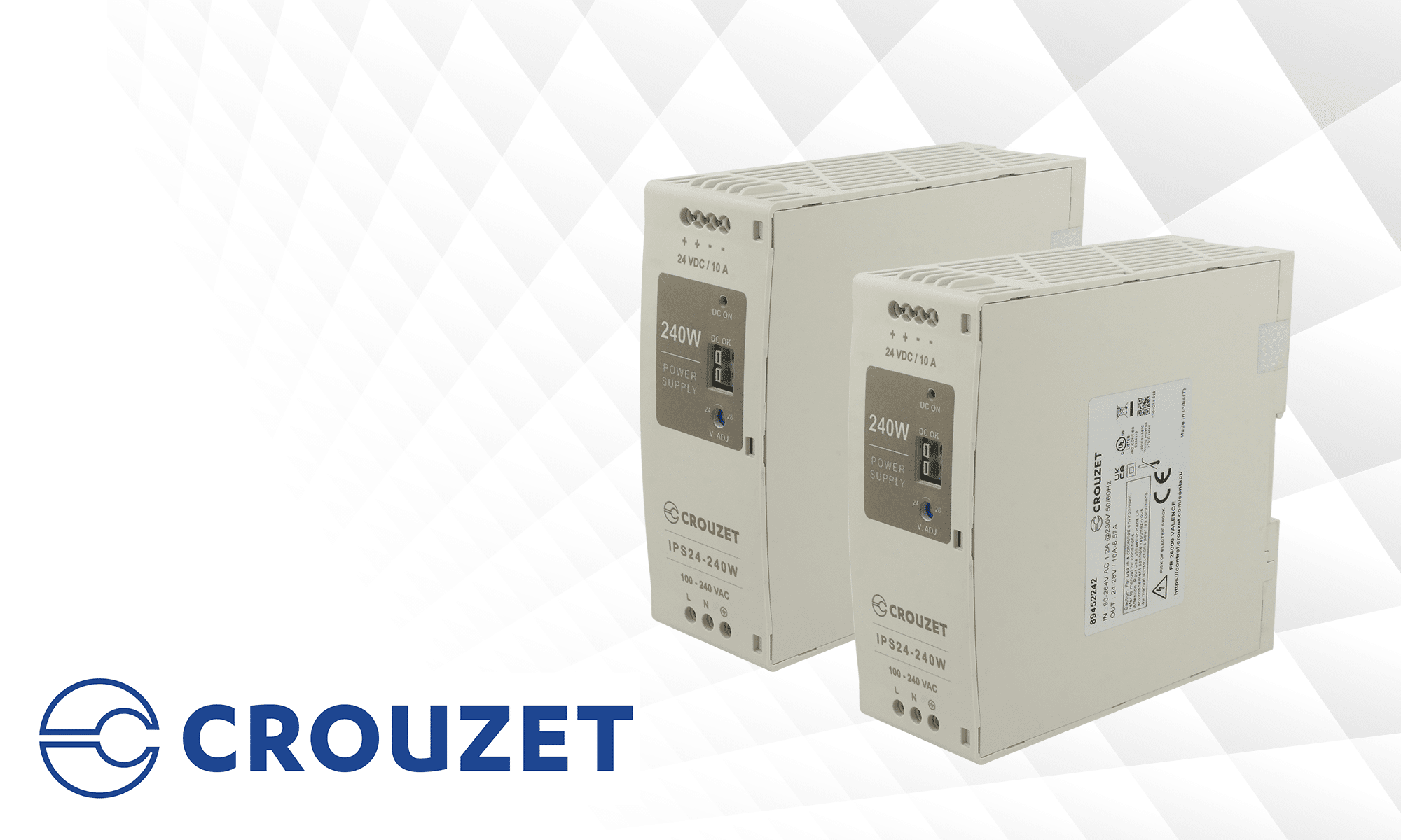 Nove serije AC/DC napajalnikov znamke Crouzet