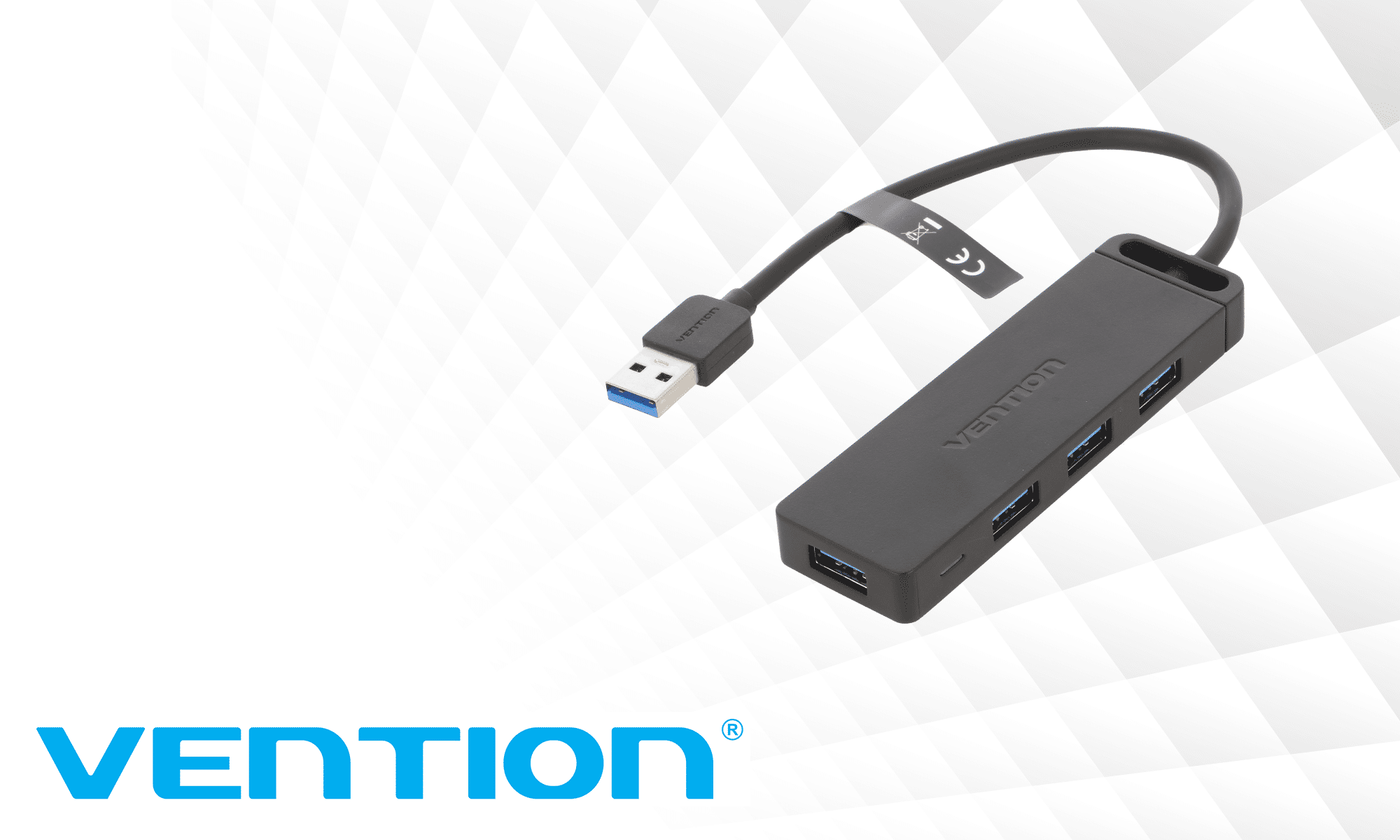 Universal 4-port USB hubs from Vention