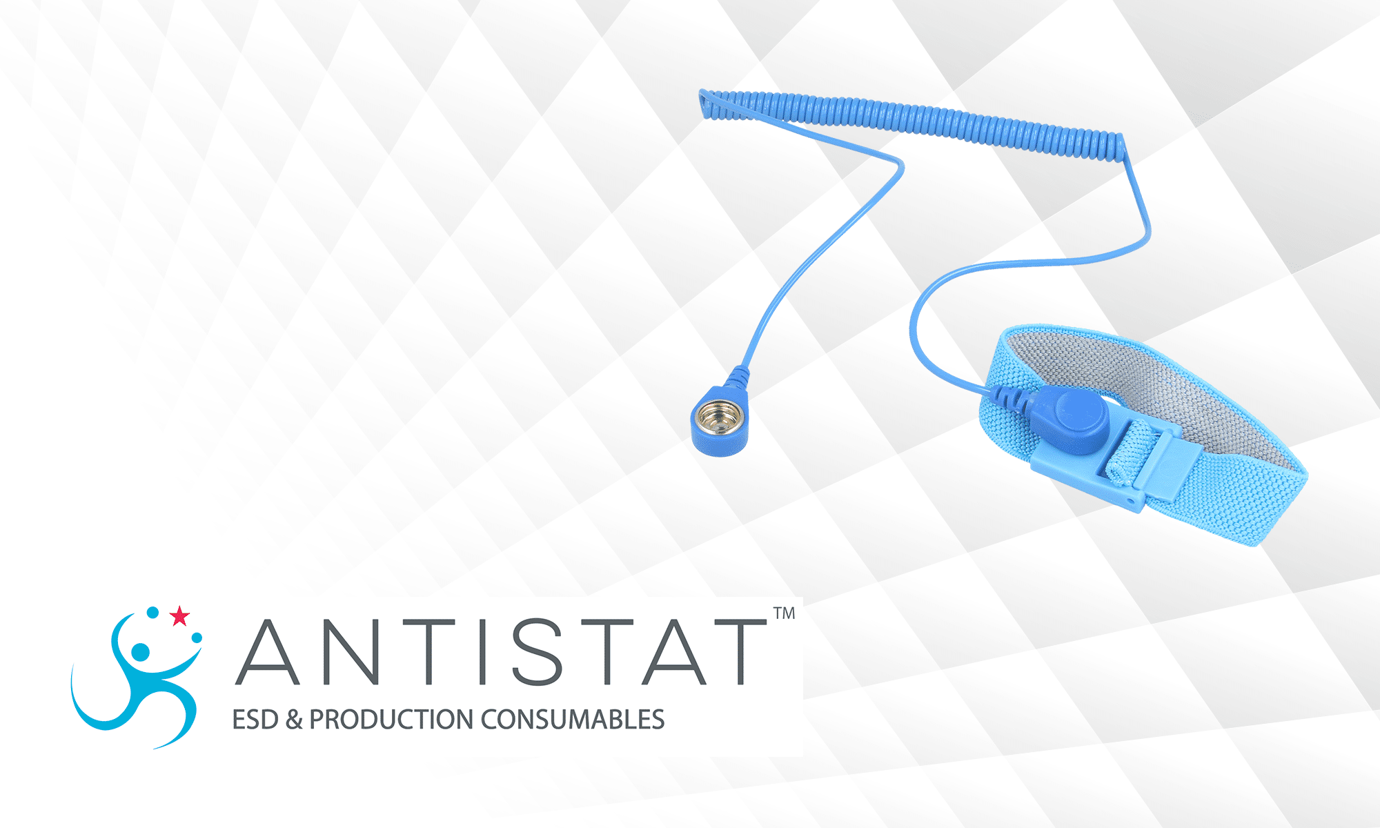 Heel grounders and wrist straps by Antistat