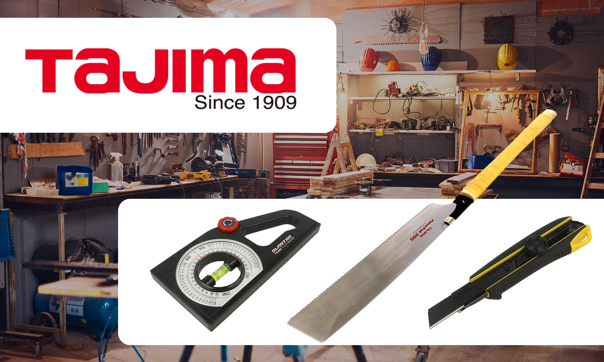 Precision tools by Japanese brand Tajima