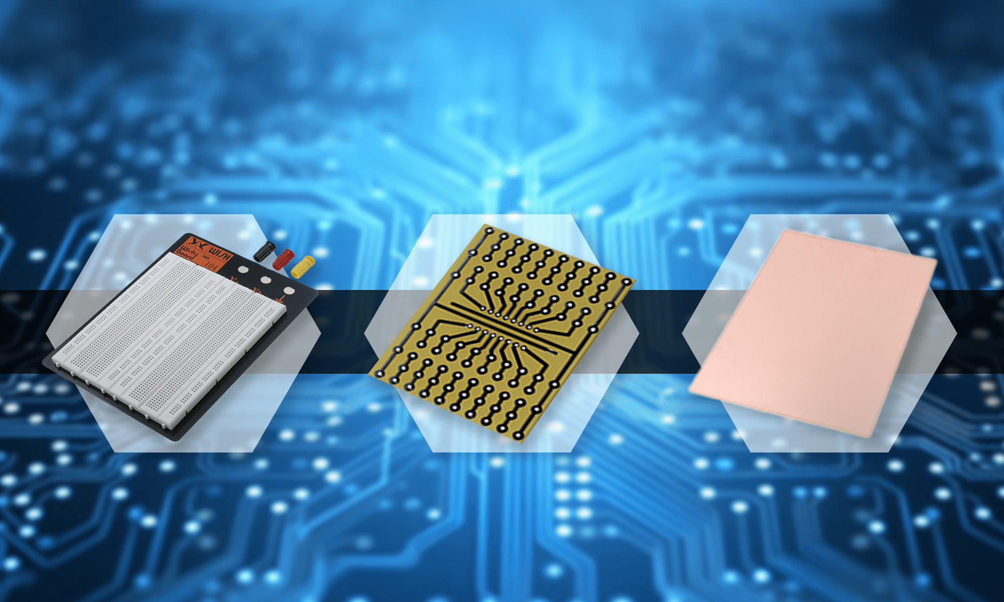 Laminados e protótipos de placas de PCB