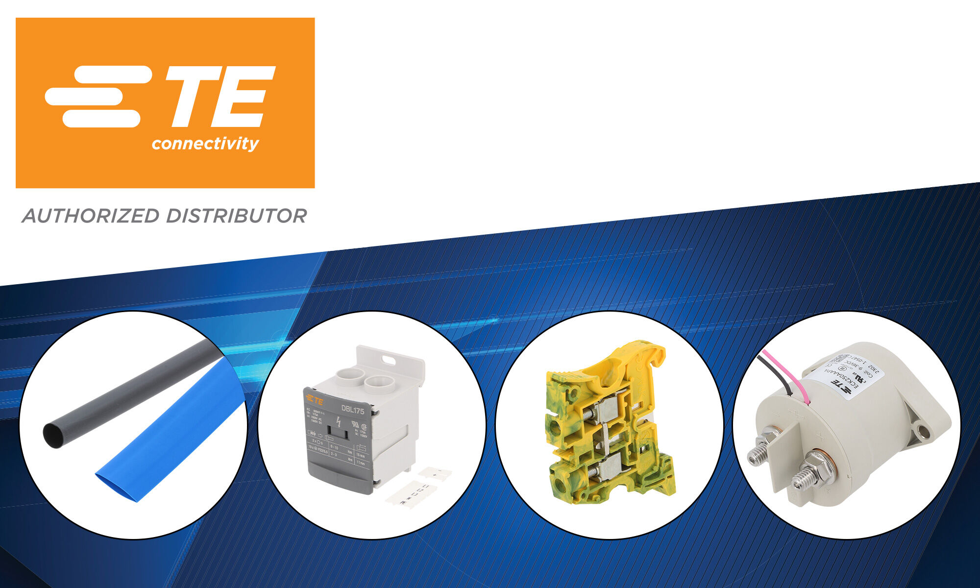 TE Connectivity installation components and other products