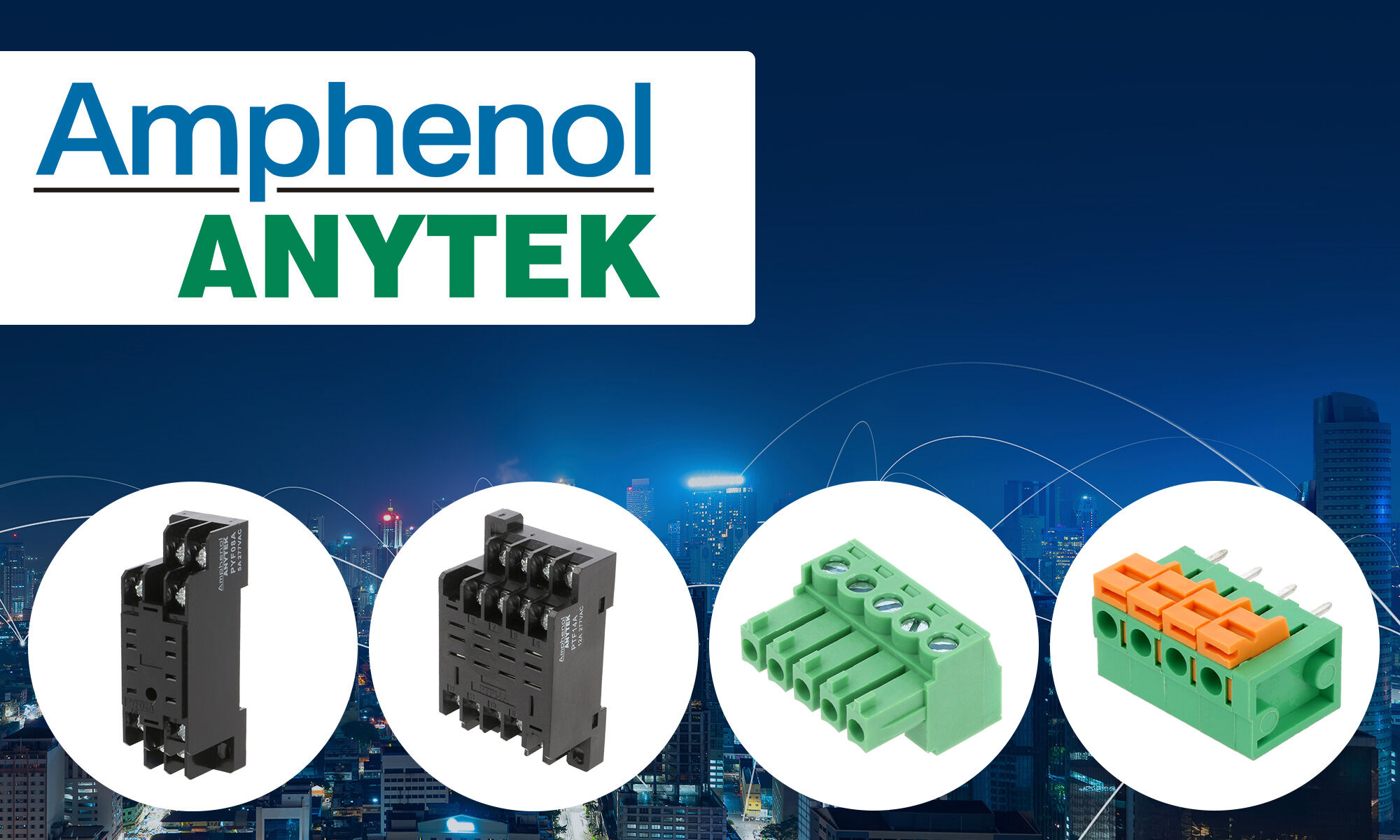Amphenol-Anytek products in the TME catalogue
