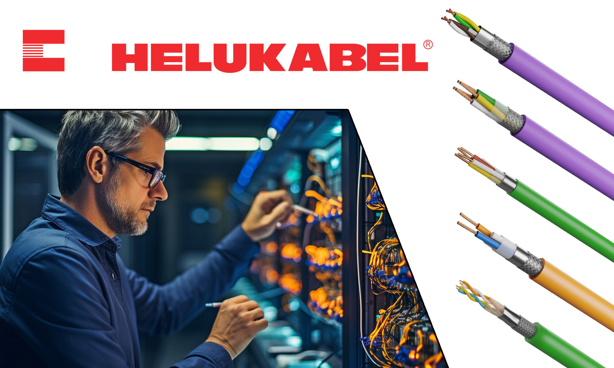Cavi ICT industriali del marchio HELUKABEL