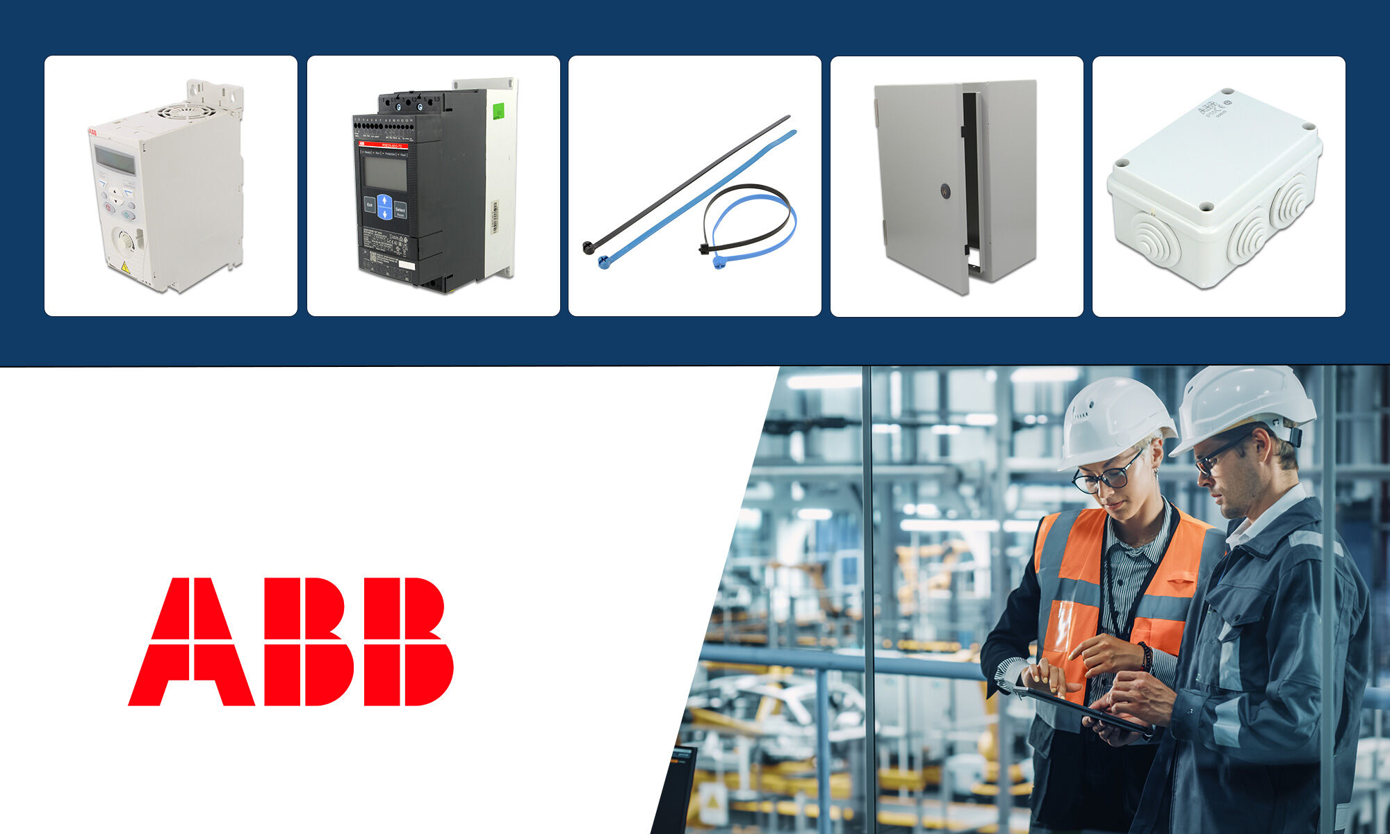 Industrial automation with ABB solutions