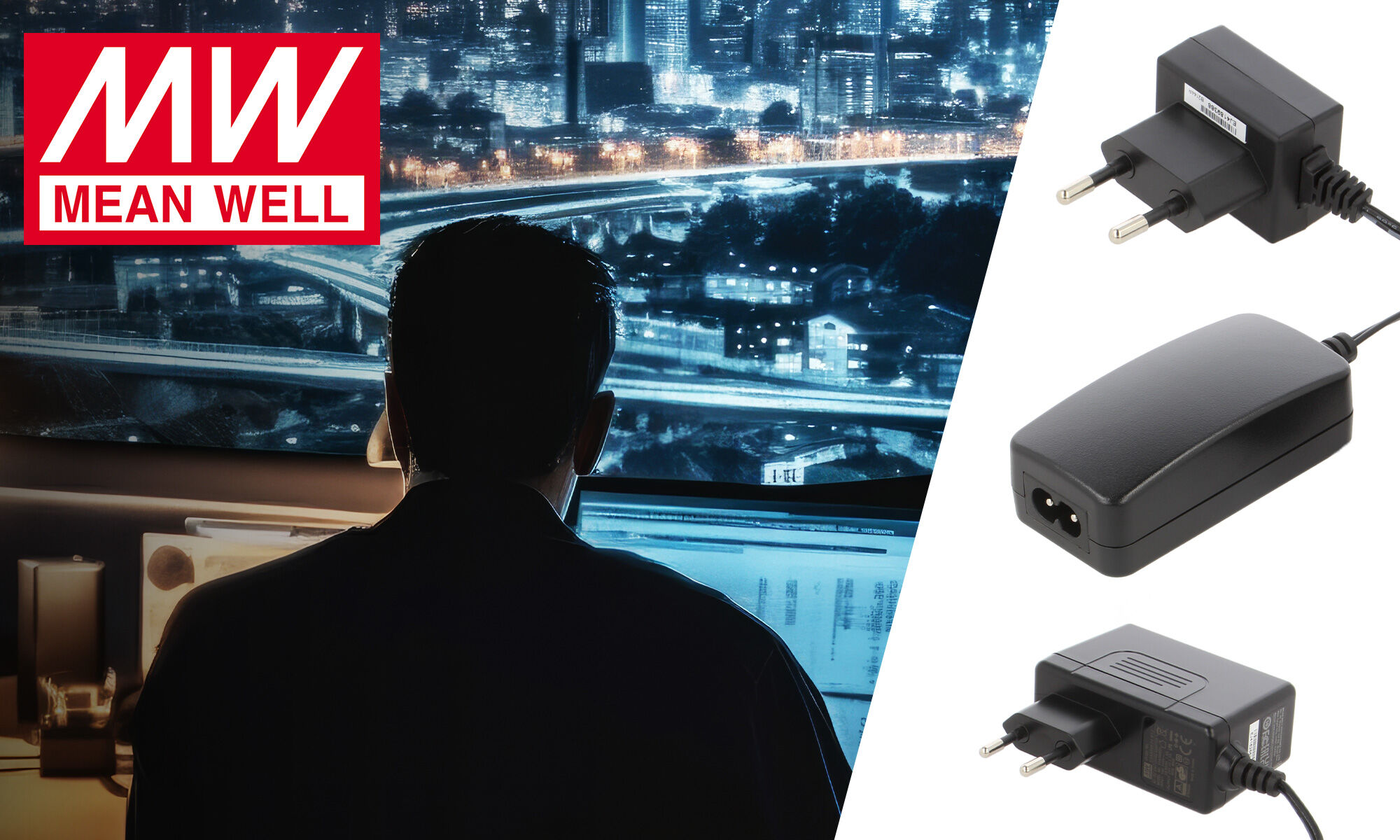 Tisch- und Steckernetzteile SGAS aus dem Angebot von Mean Well