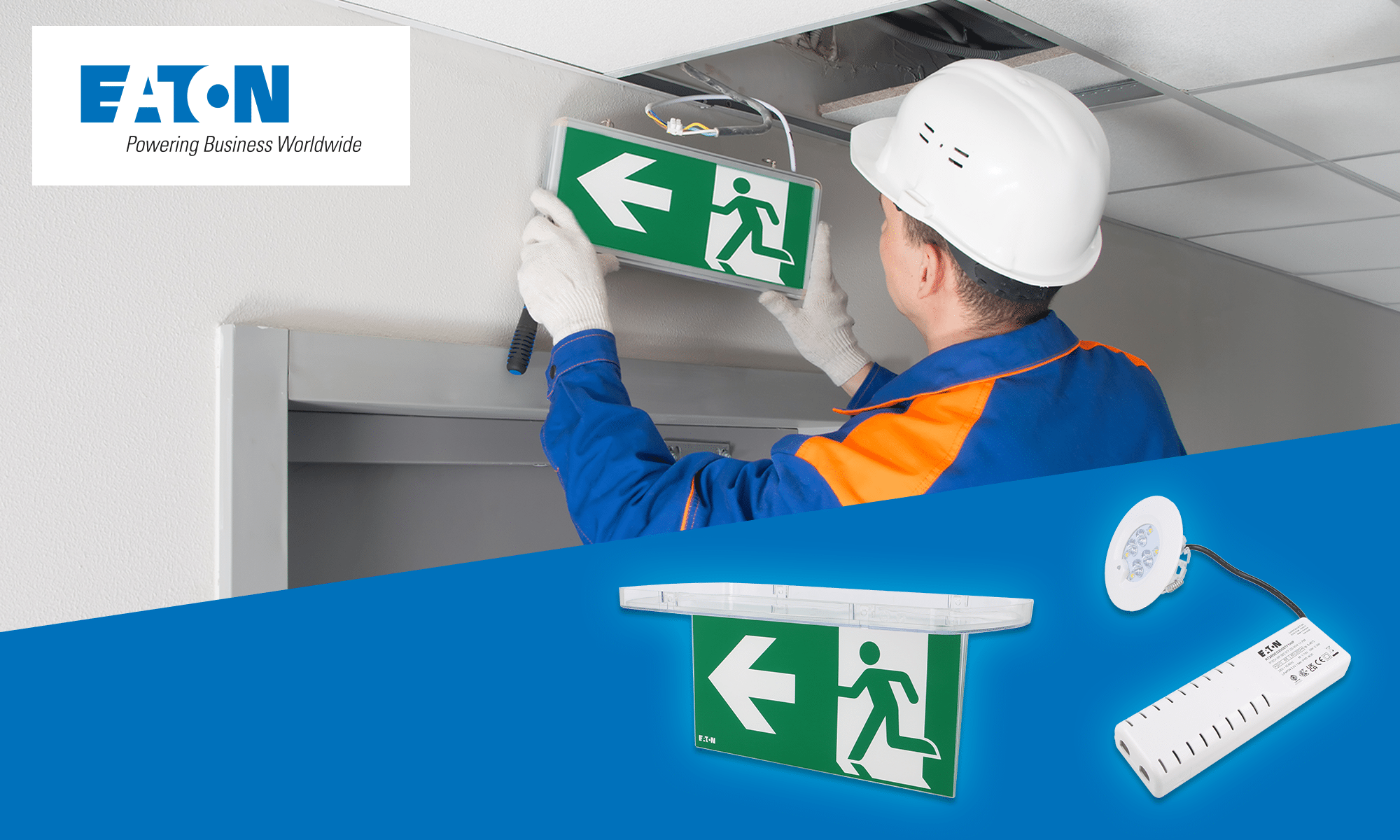 Notbeleuchtung von Eaton – Sicherheitsgarantie bei fehlender Stromversorgung