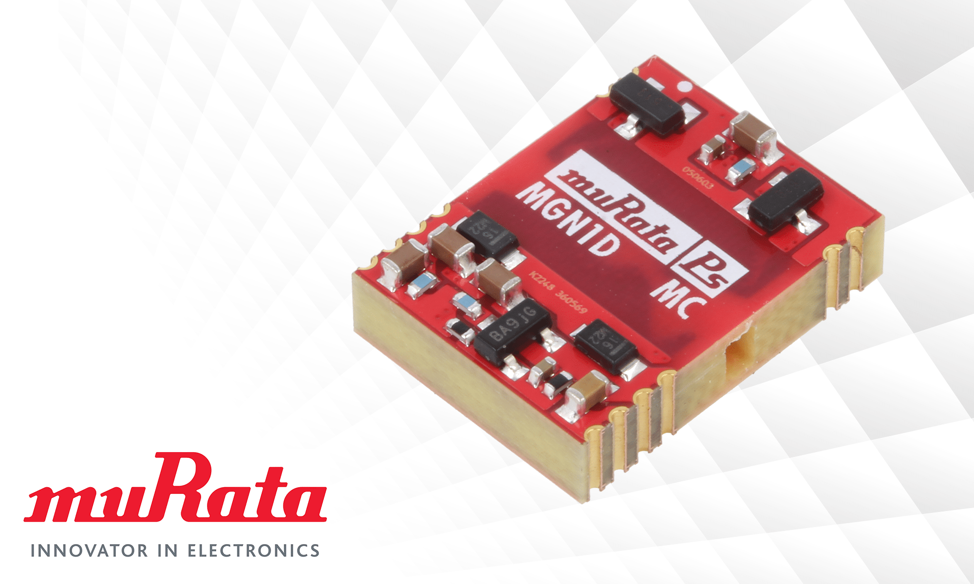 محولات التيار Murata DC / DC لإمداد مشغلات المحركات