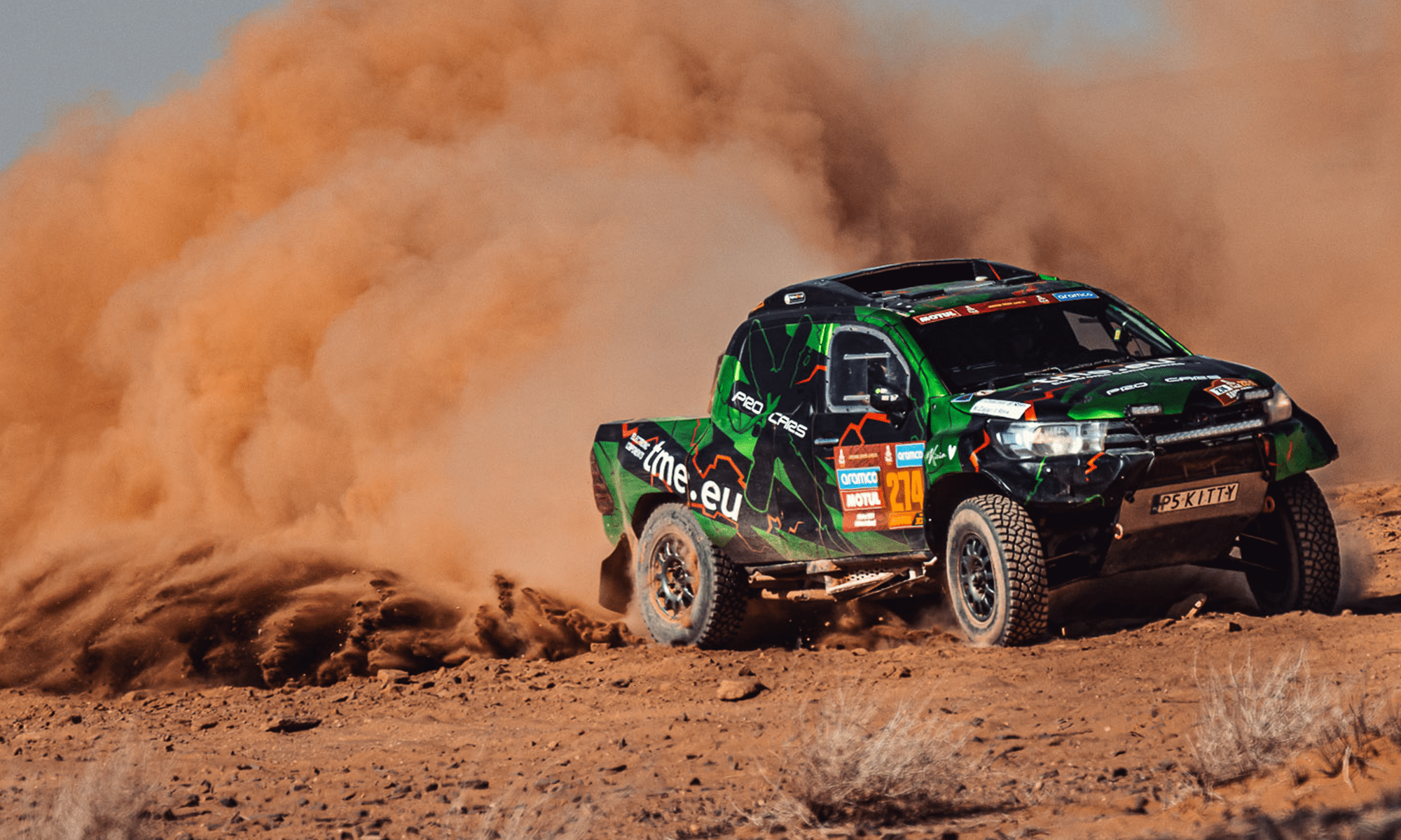 Gran éxito del equipo TME en el Rally Dakar