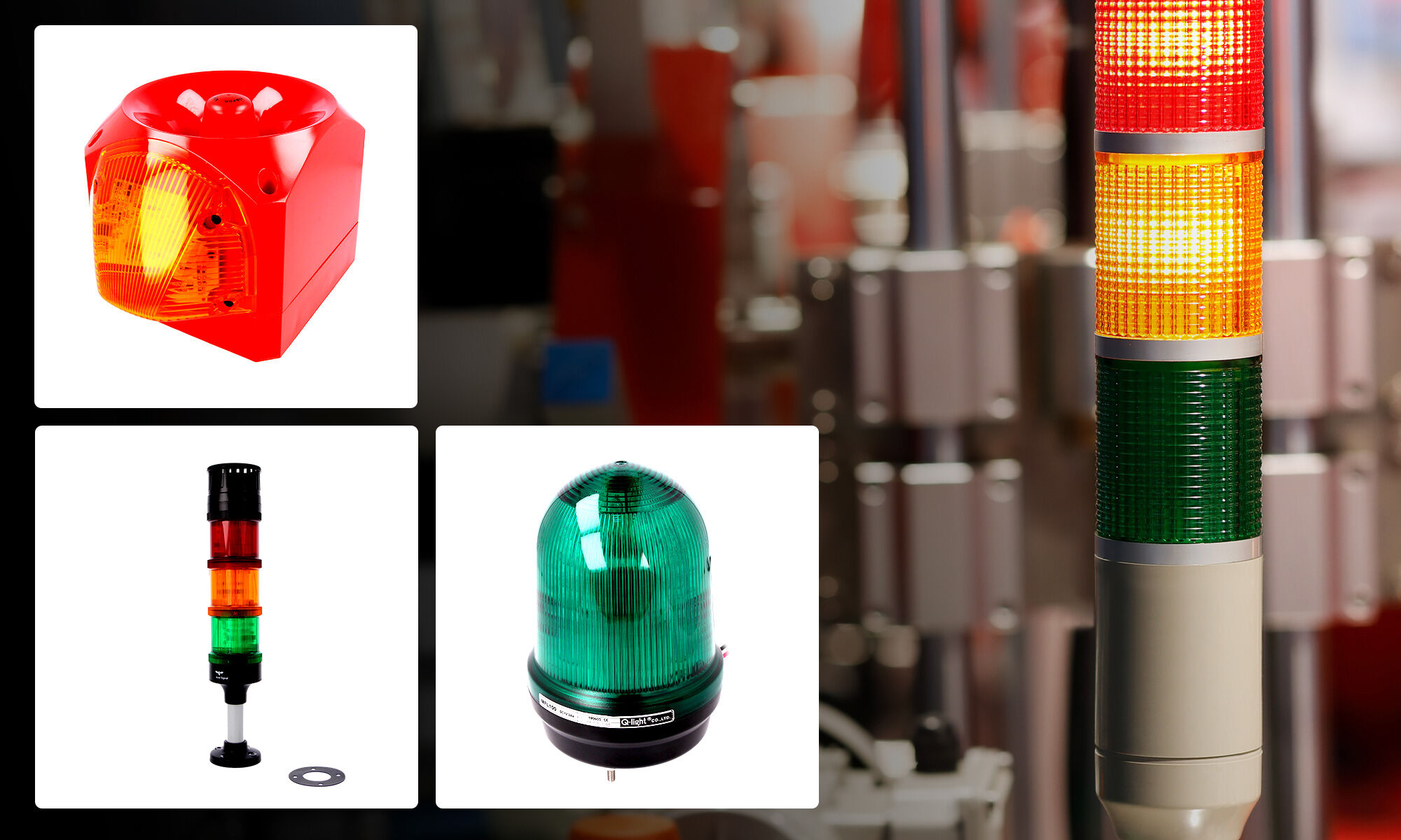 Light and sound signalling systems