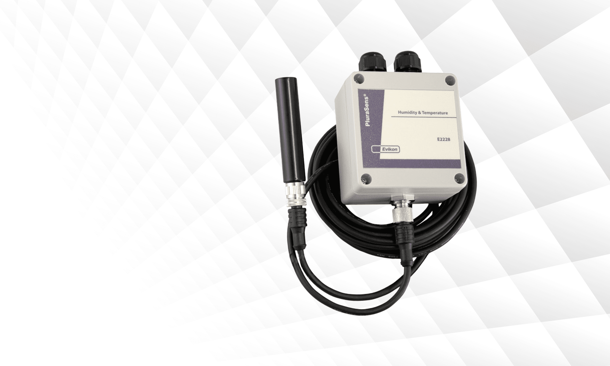 Датчици за температура, влага и CO₂ на фирма Evikon