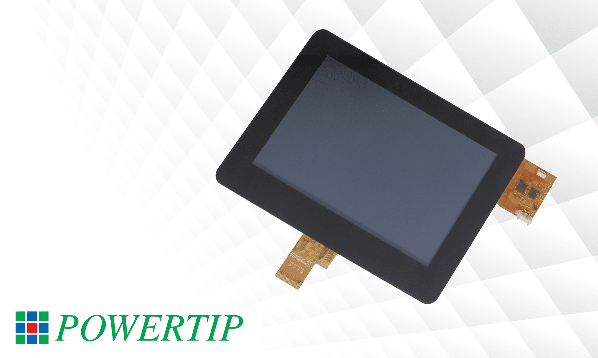 7” TFT displays from Powertip