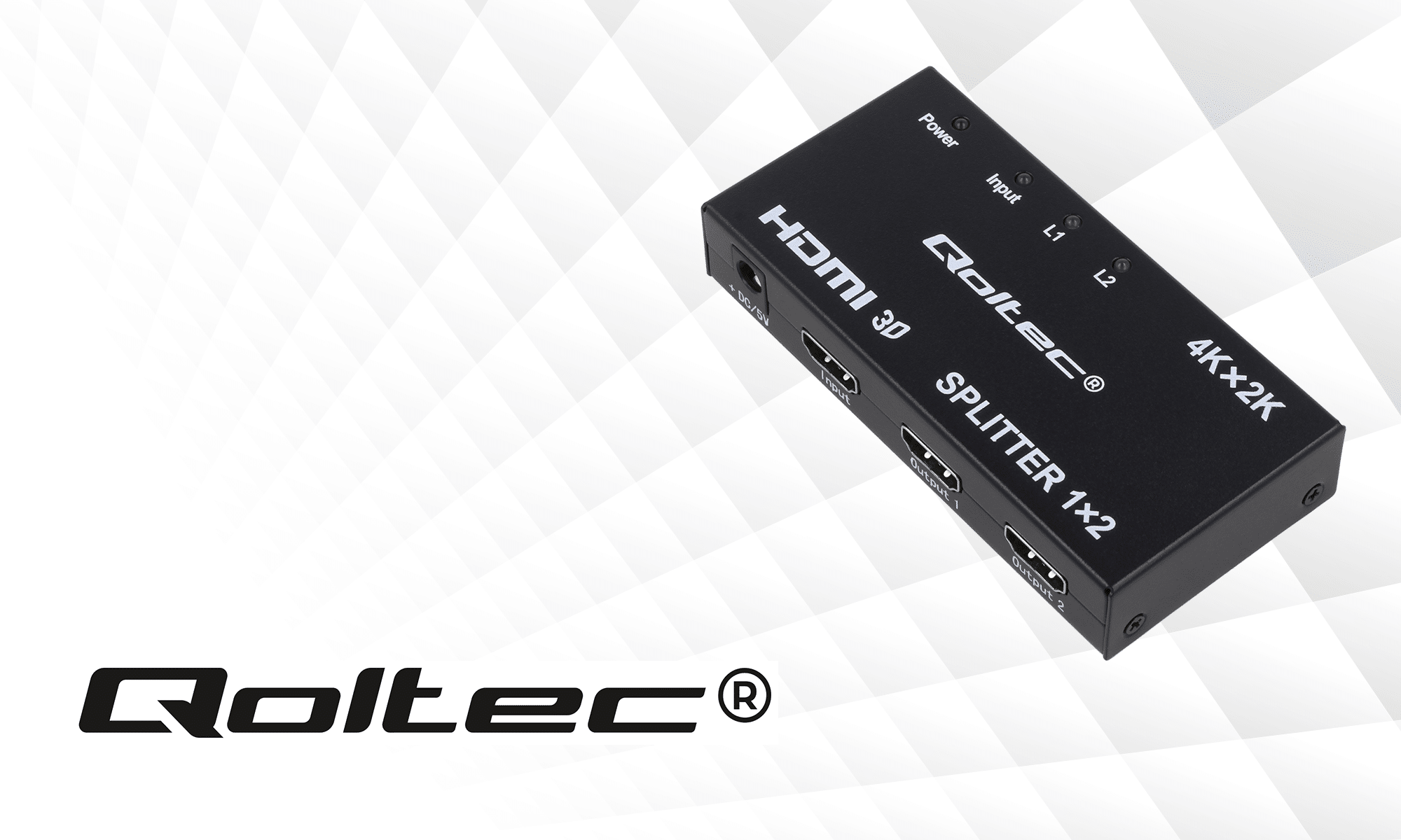 HDMI splitters by Qoltec