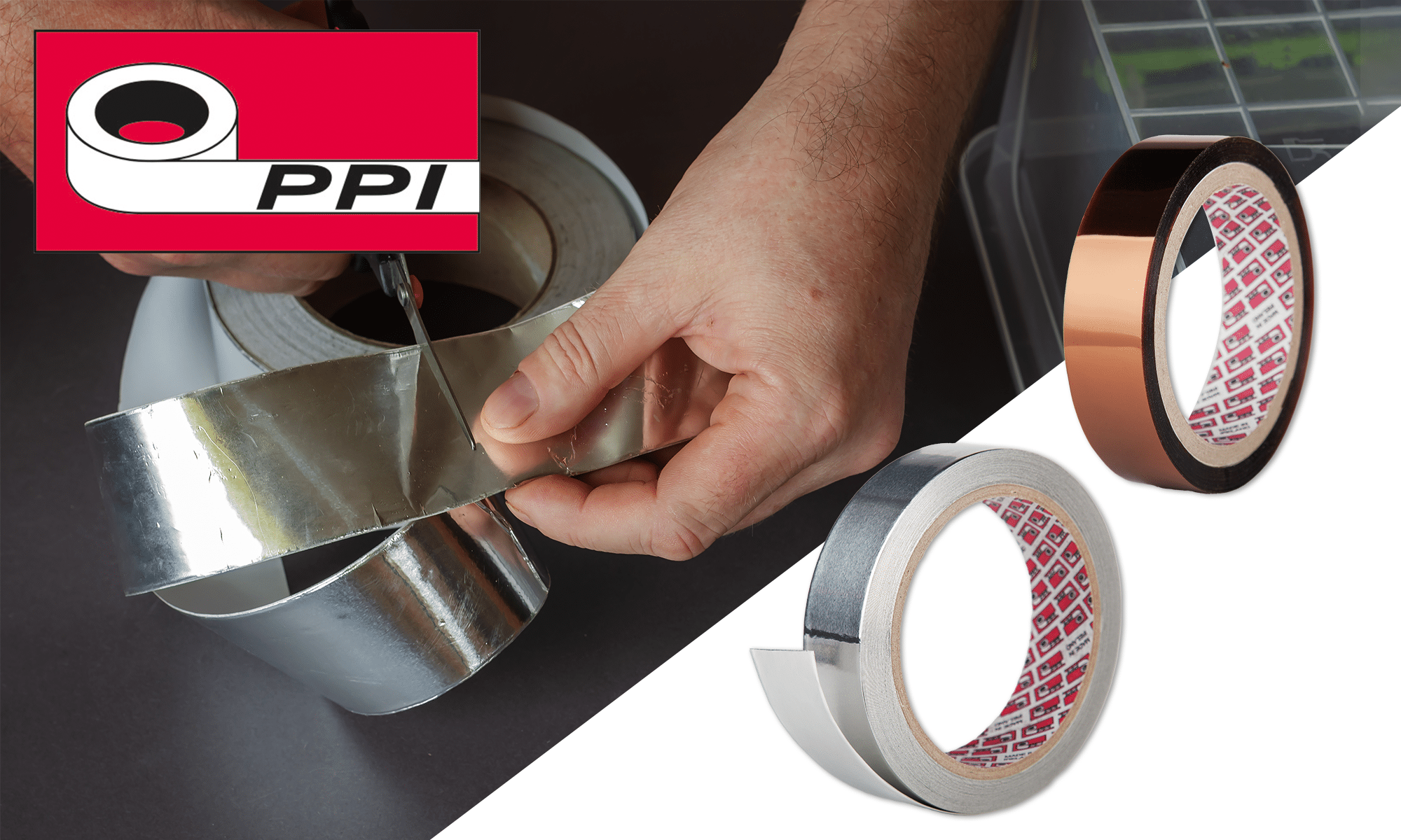 PPI shielding and grounding tapes