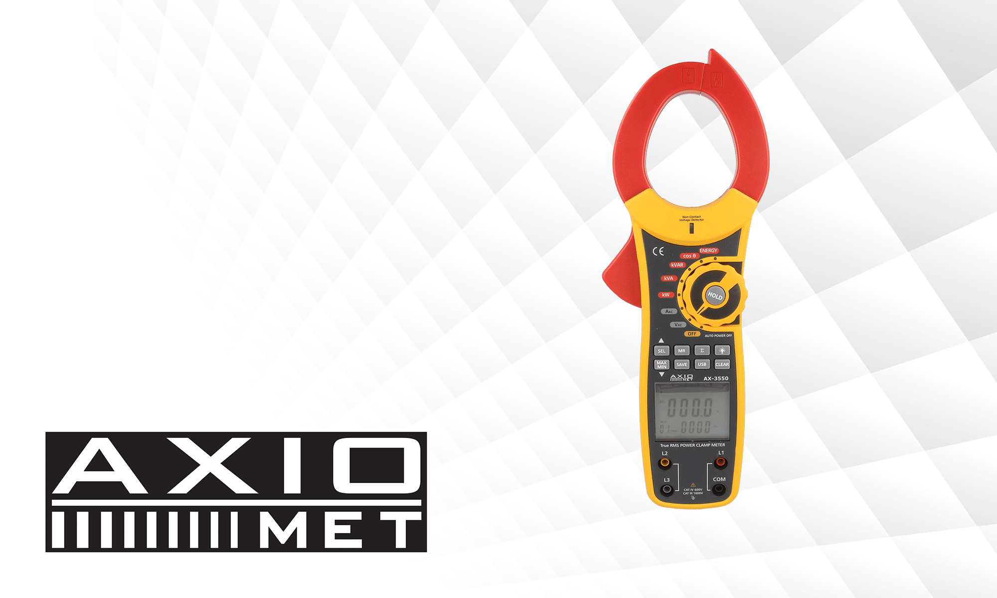 Selected clamp meters from Axiomet
