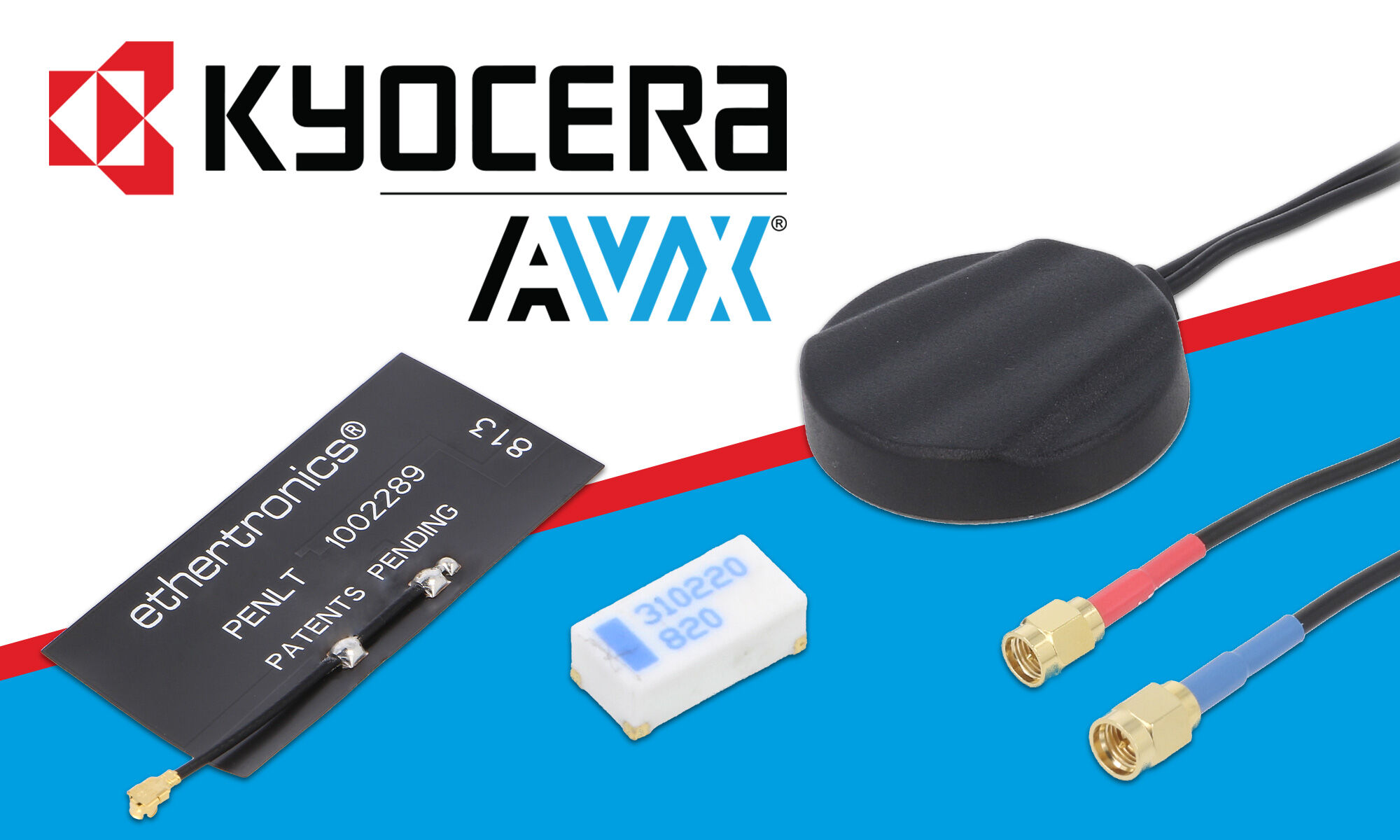 Možnosti a druhy antén značky Kyocera AVX