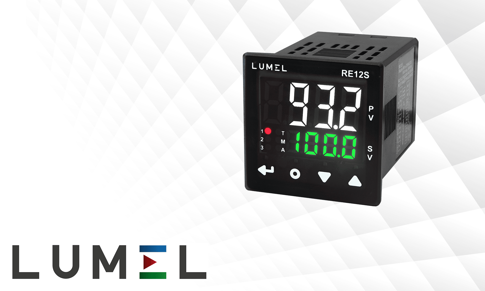 Universal Temperature Controller RE12S by Lumel