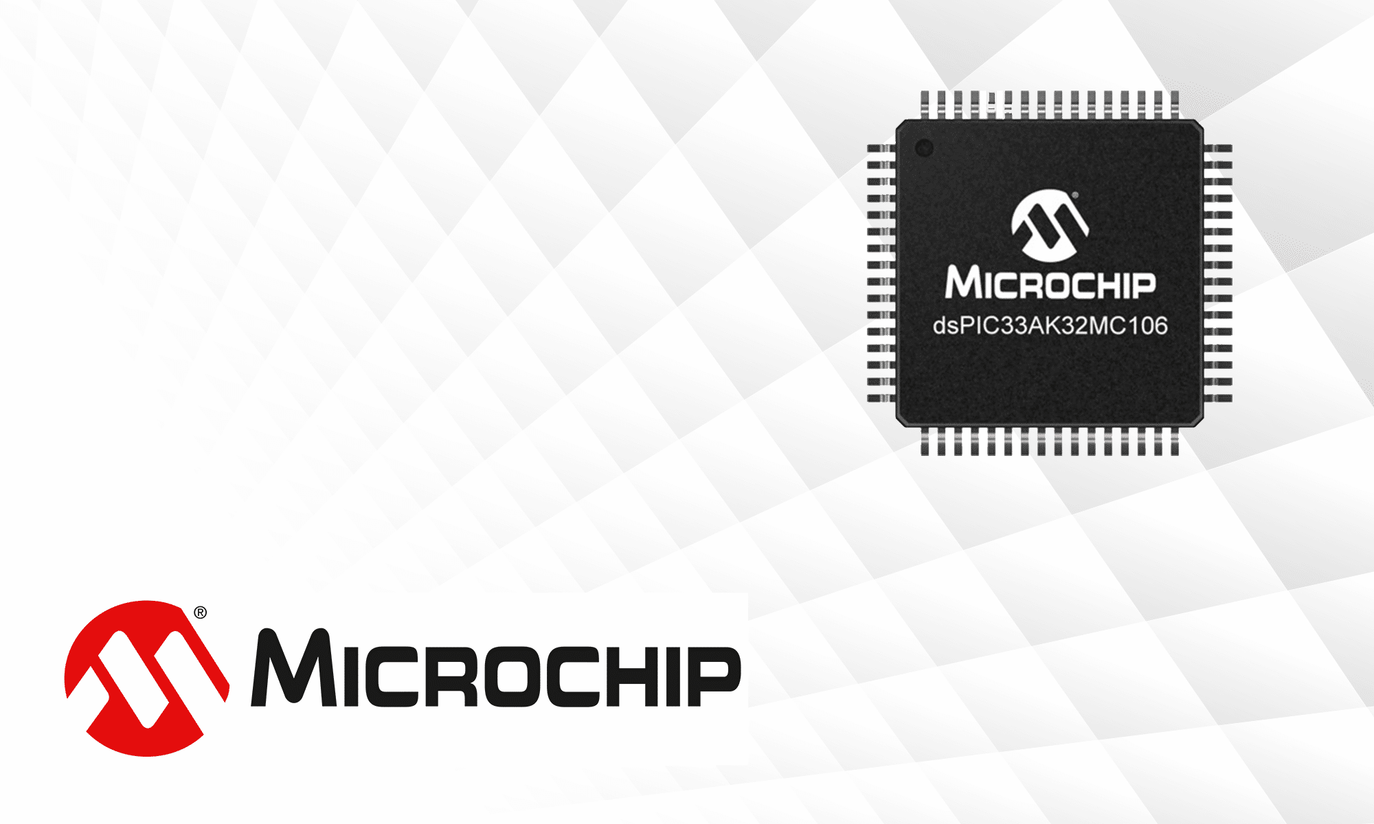 New signal microcontrollers dsPIC33A from Microchip