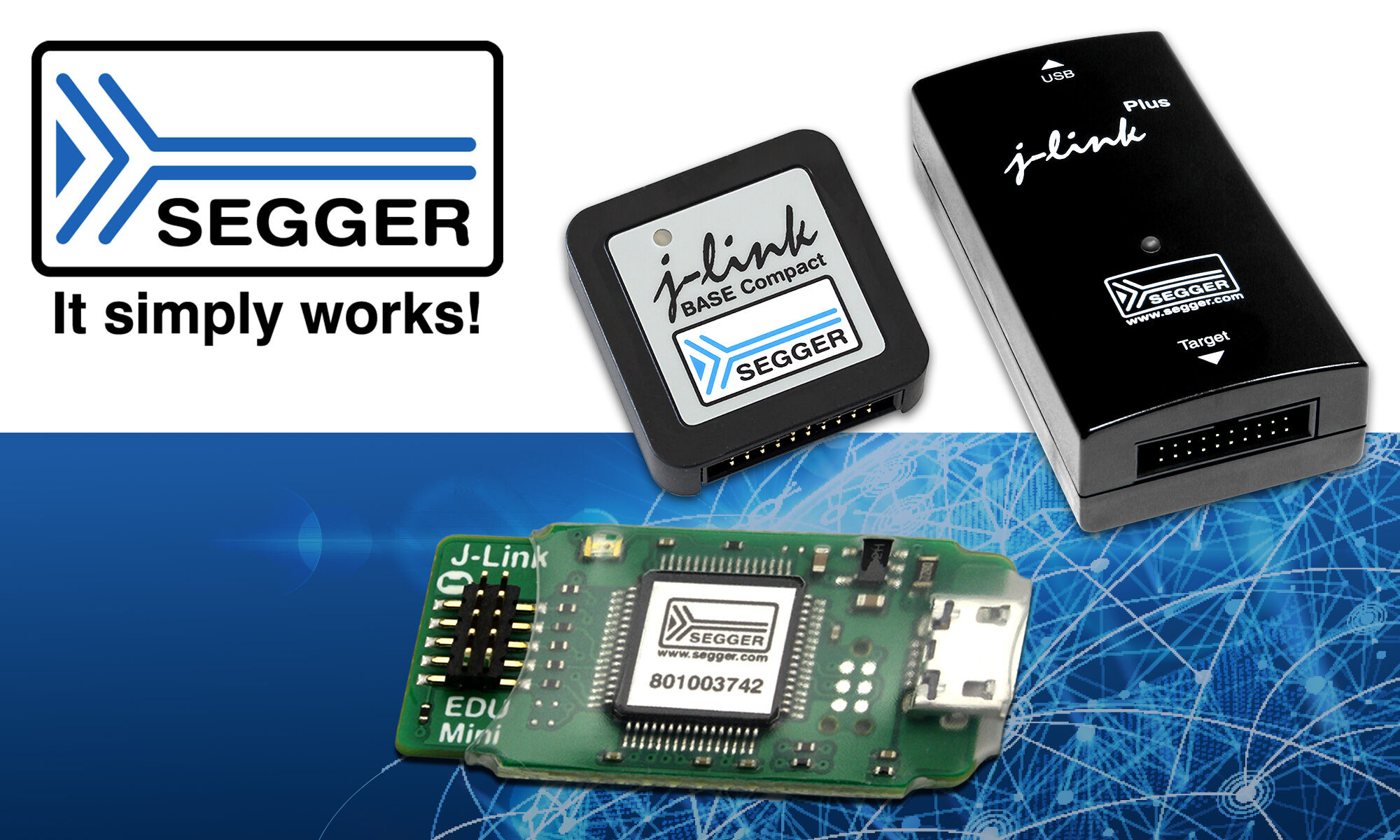 Programmers and debuggers J-Link from Segger