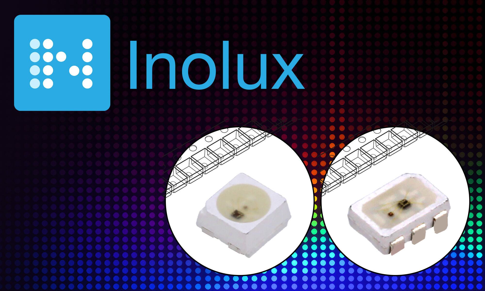 Inolux ohjelmoitavat LED-valot