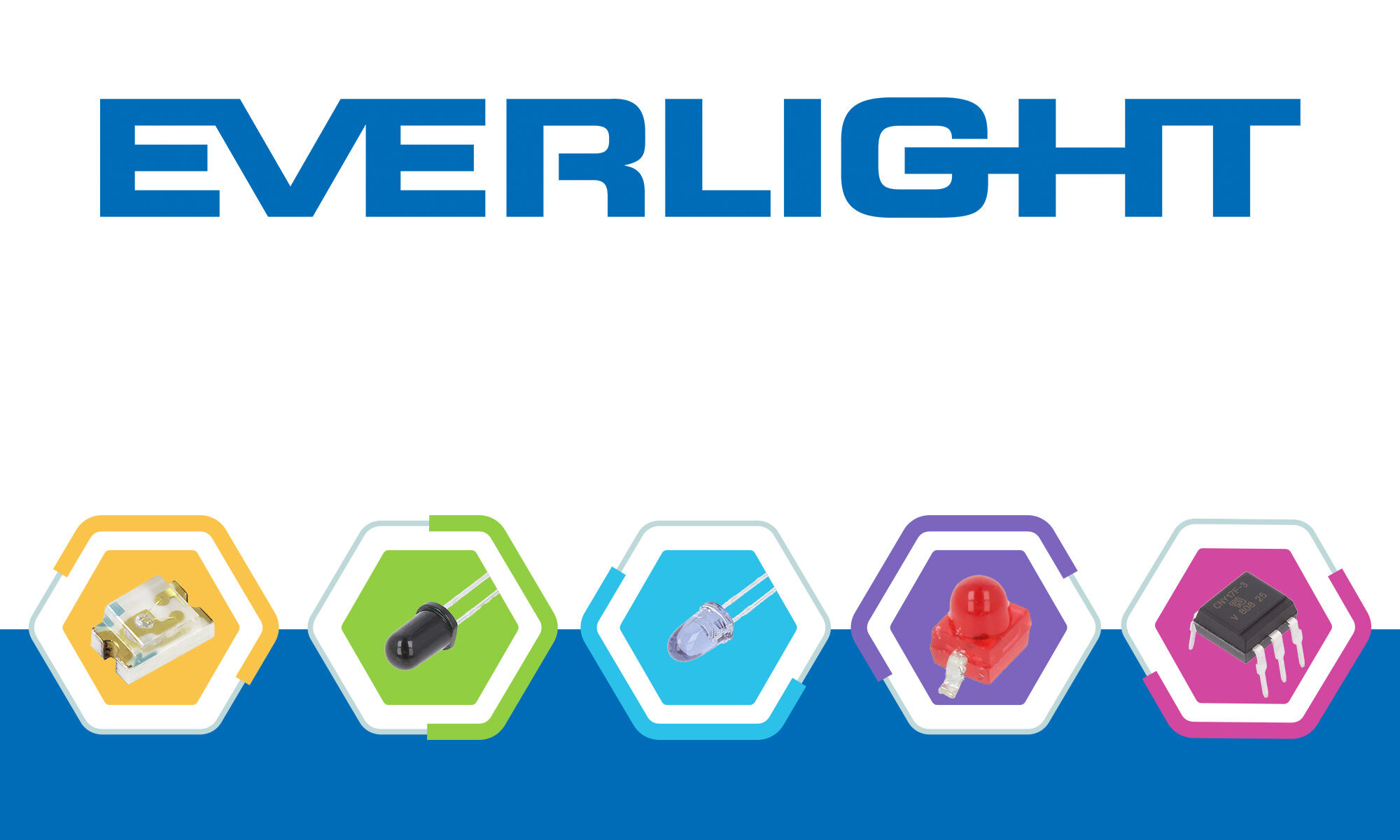 LED diodi e altri componenti optoelettronici Everlight