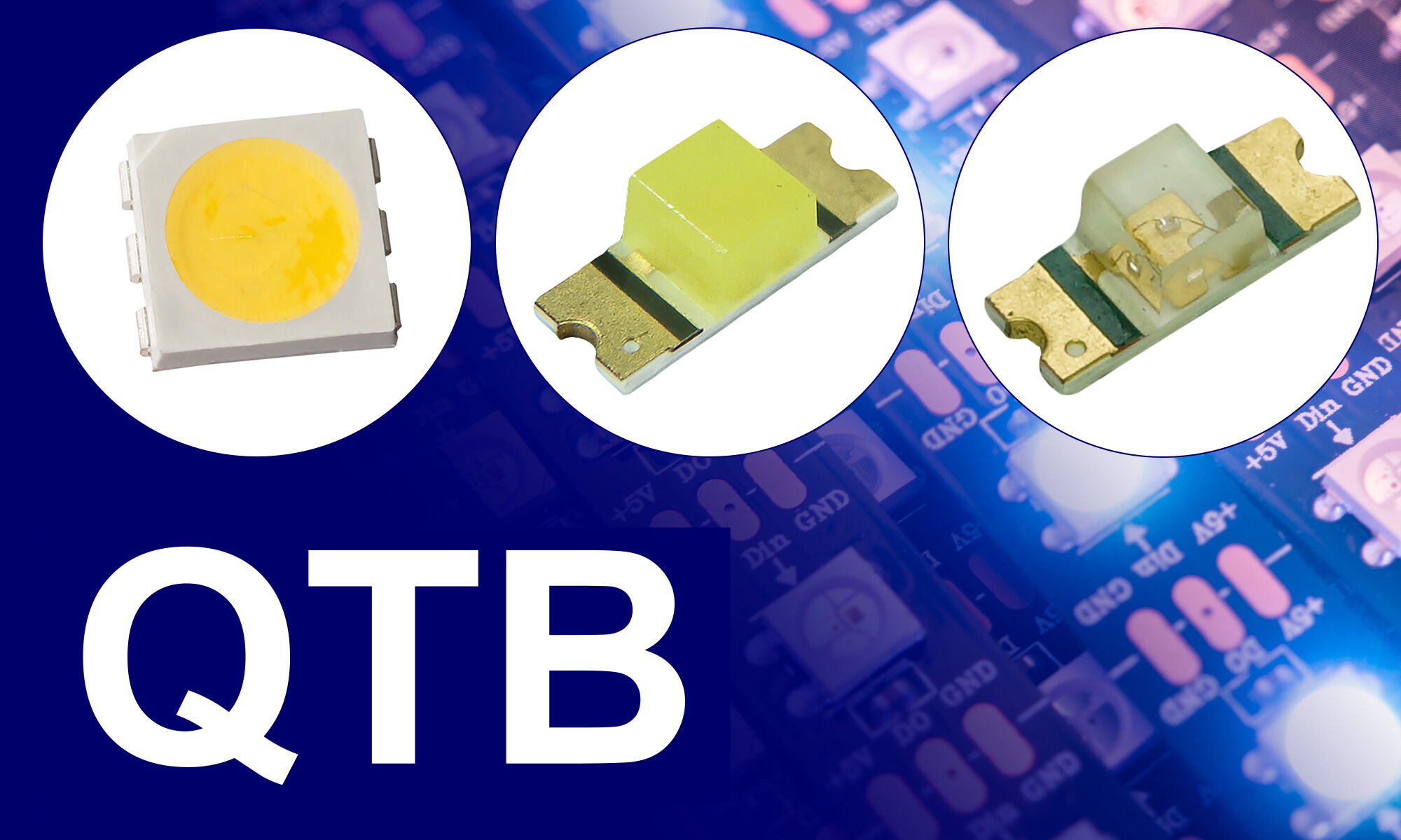 LED-dioder av märket QT-Brightek