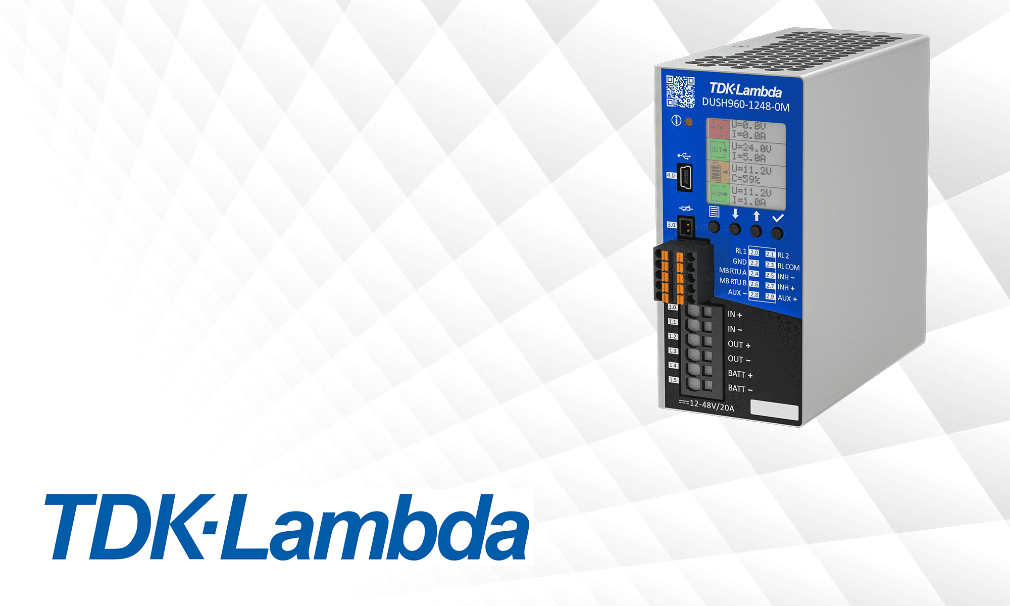TDK:s tillförlitliga buffertnätaggregat-Lambda DUSH-serien