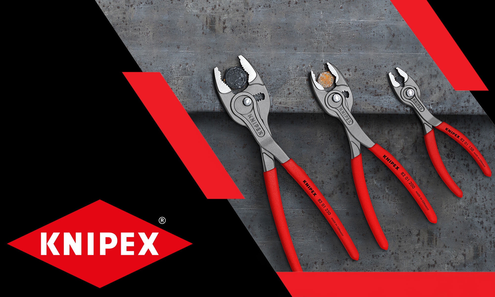 KNIPEX Zangen mit innovativer Konstruktion