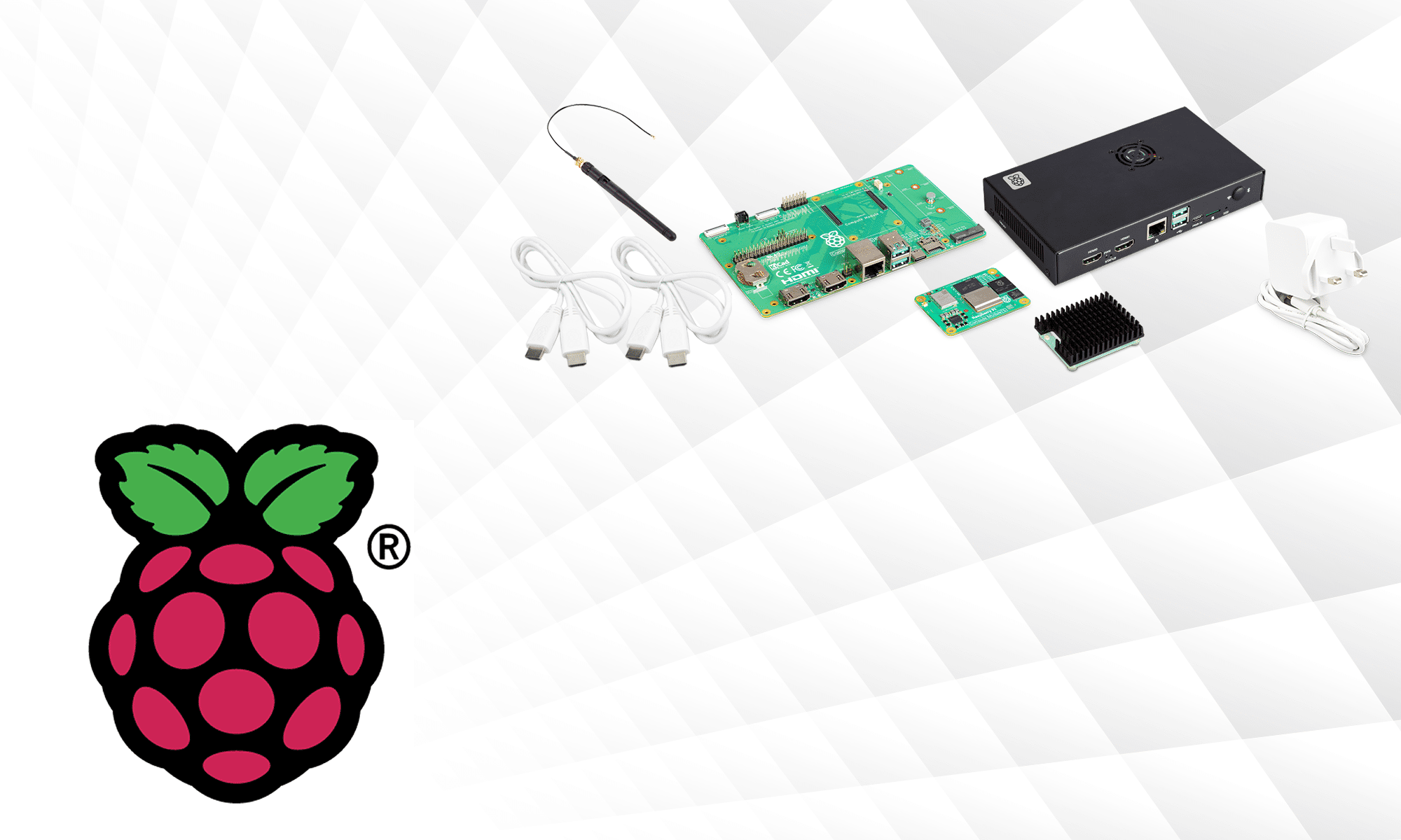 Geïntegreerde en compacte SoM-modules CM5 van Raspberry Pi