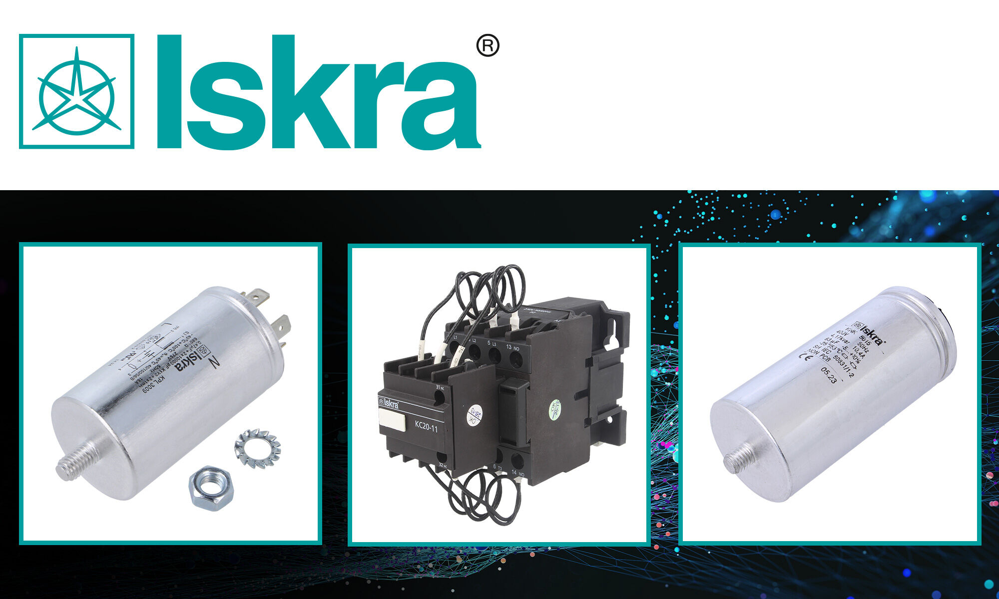 Zlepšete účiník s produkty ISKRA.