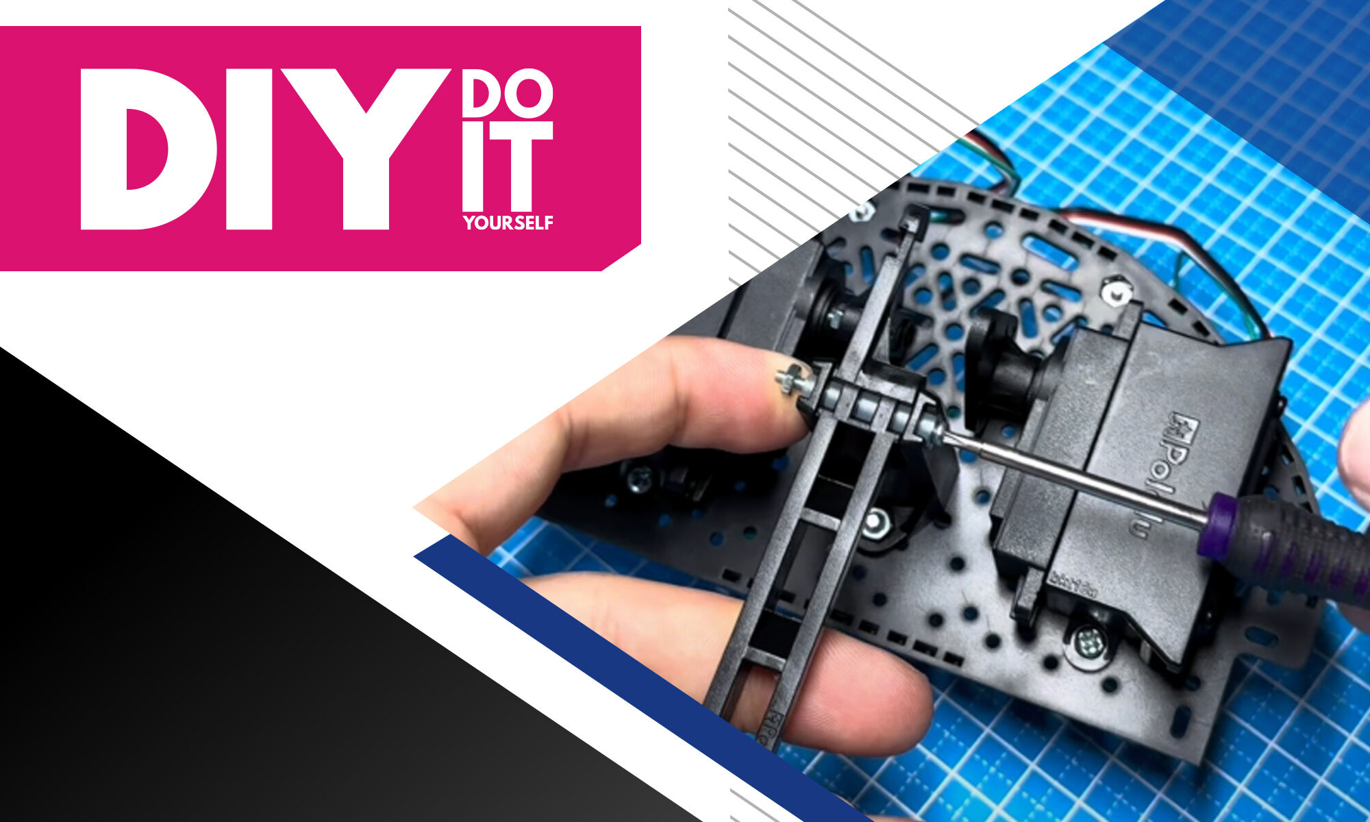 Assemblaggio del Kit Braccio Robotico Pololu Romi