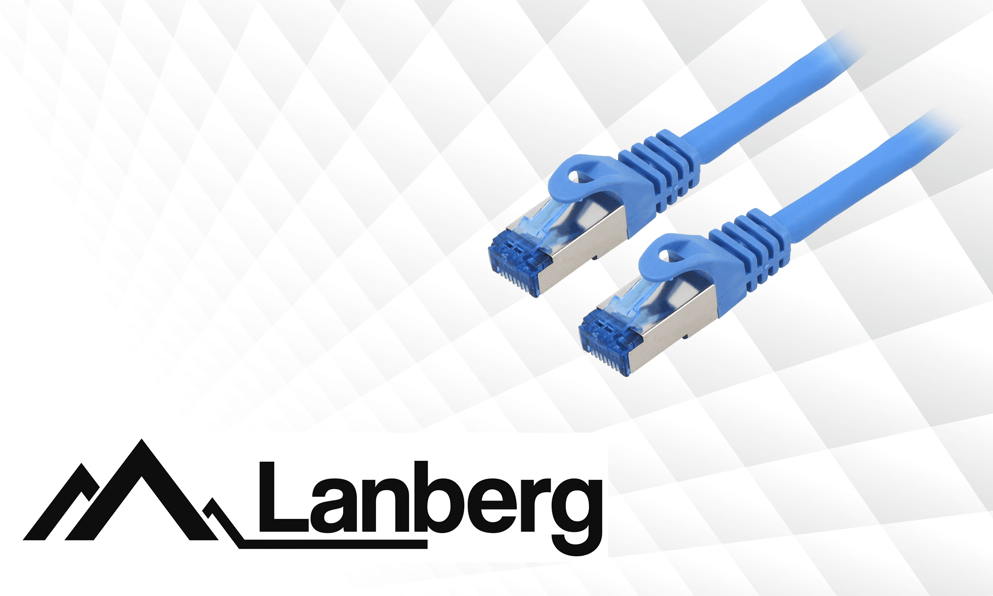 Cable Lanberg con conectores RJ45