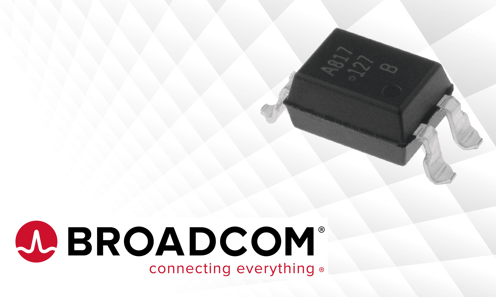 Broadcom 光耦合器，带有晶体管输出