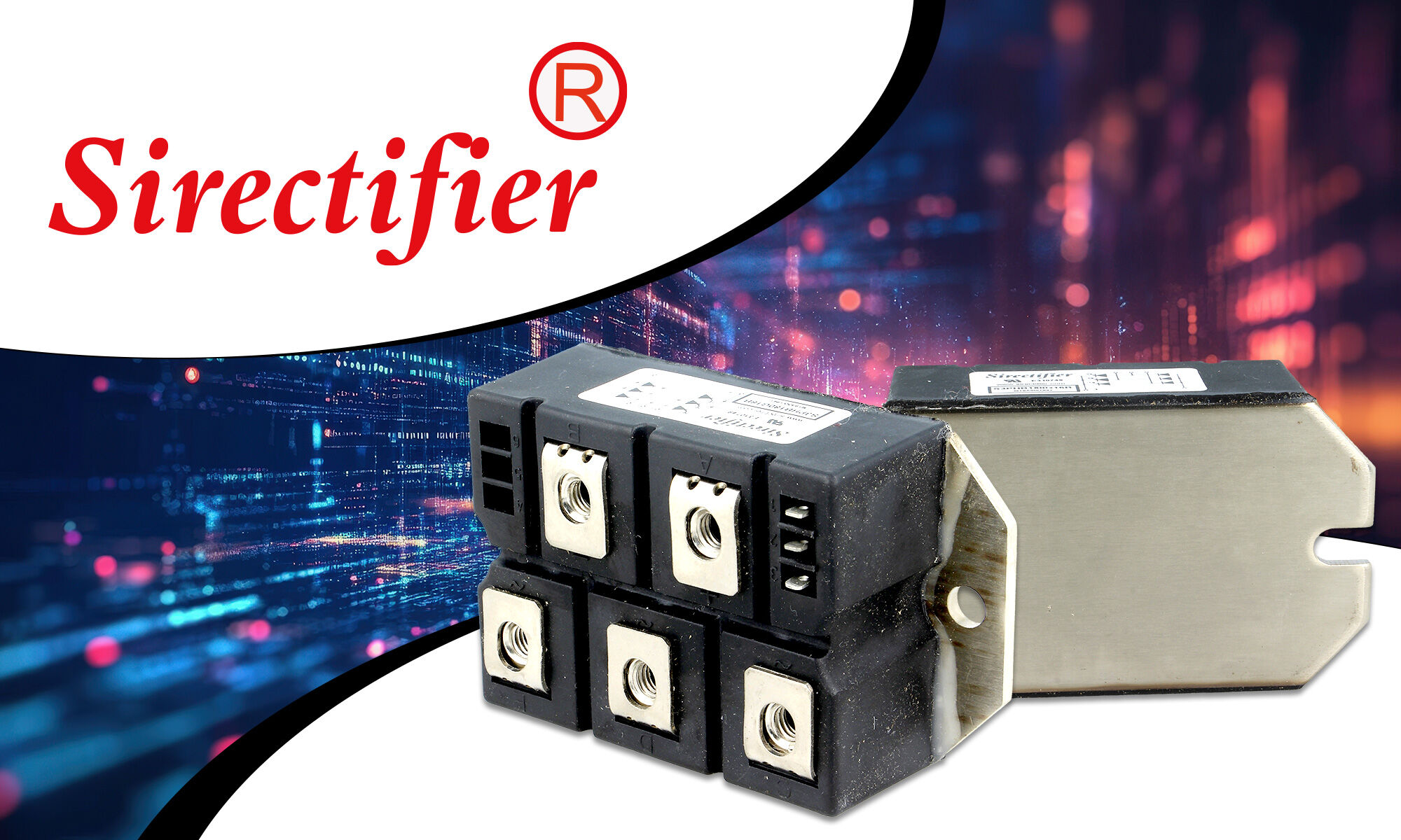 Ponts redresseurs sous forme de modules à semi-conducteurs de puissance de SIRECTIFIER