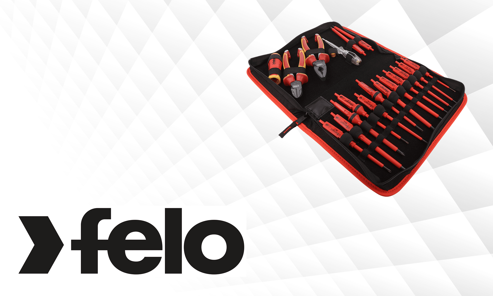 Felo kaubamärgi isoleeritud tööriistakomplektid