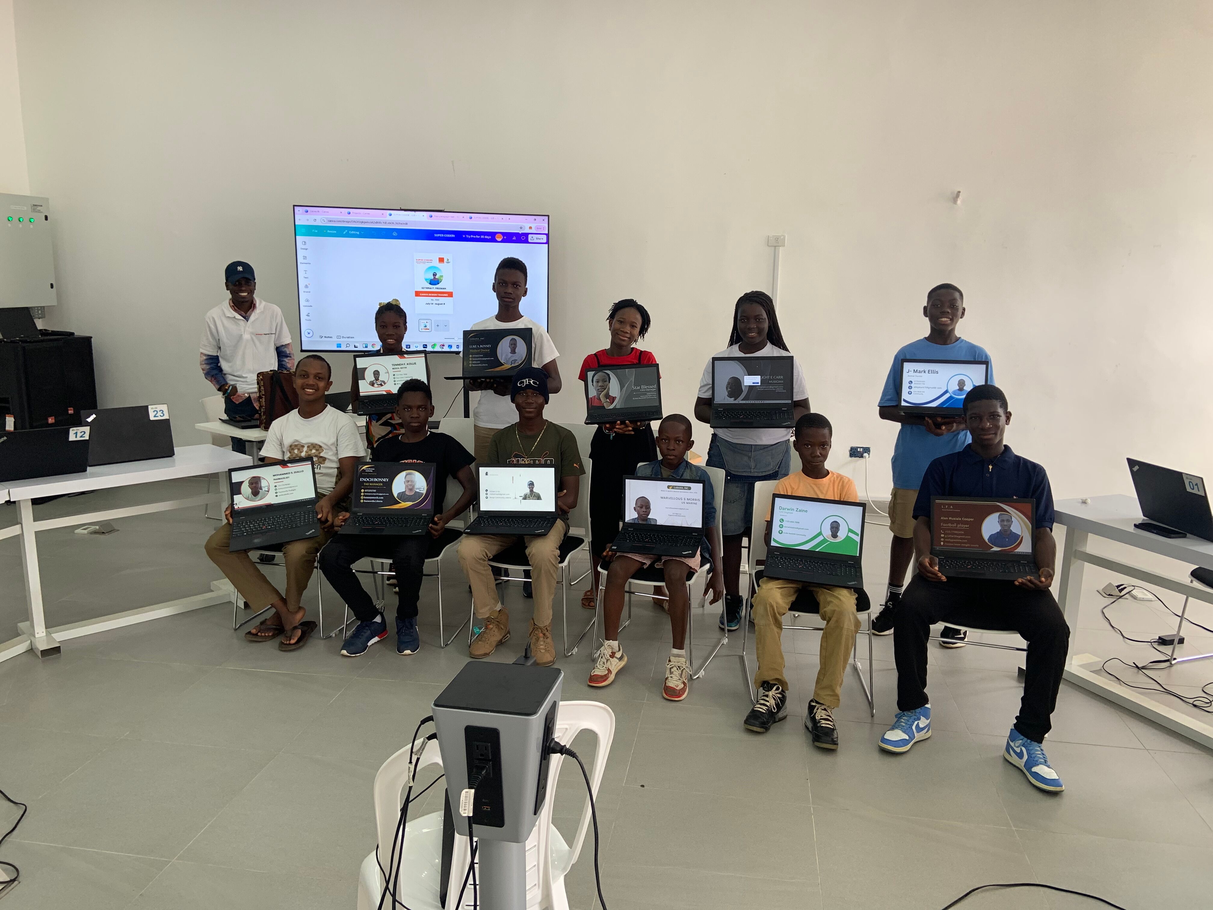 TME Education Liberia Empowers 100 Youth Through Super Coders Program