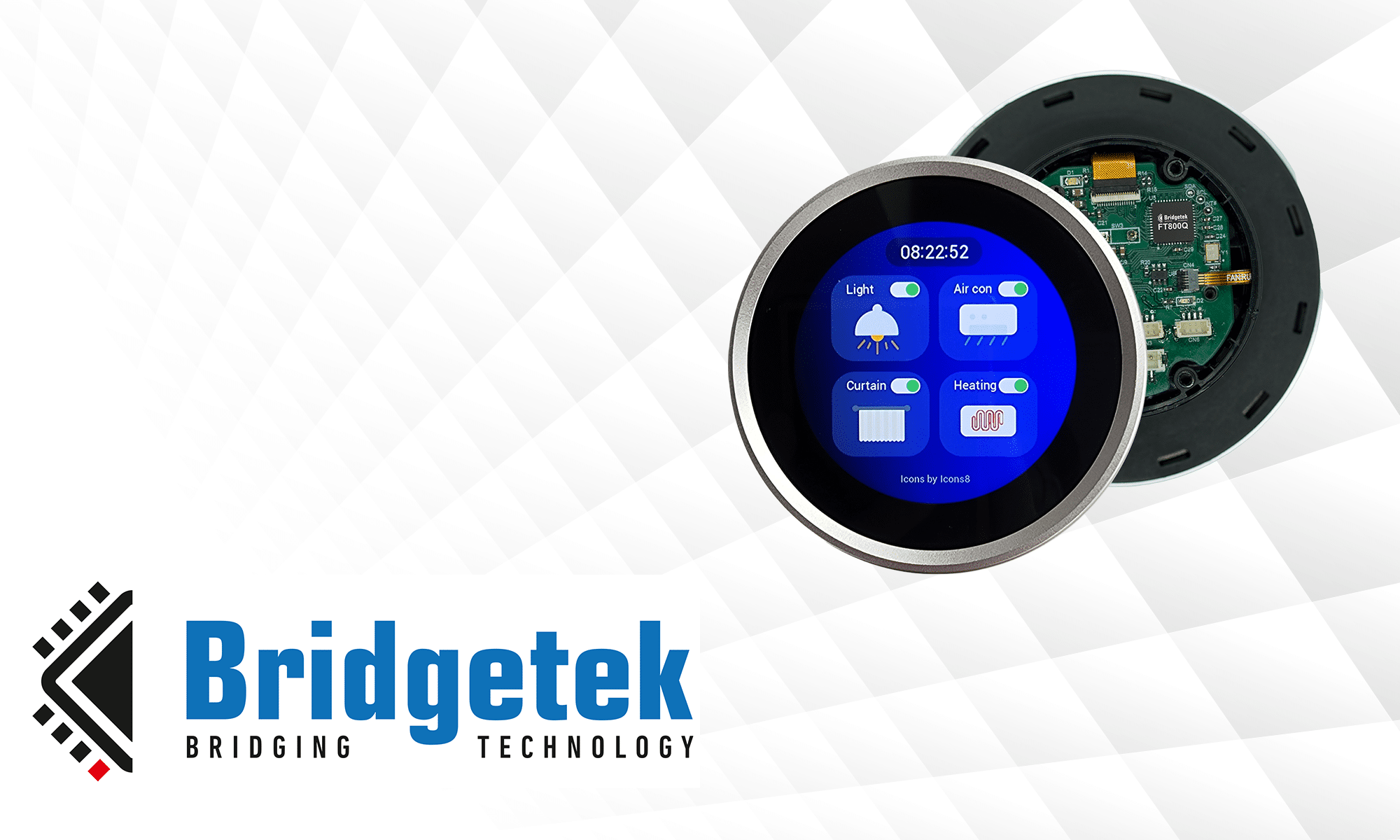 Інтелектуальні дисплейні модулі IDM2040-21R від Bridgetek