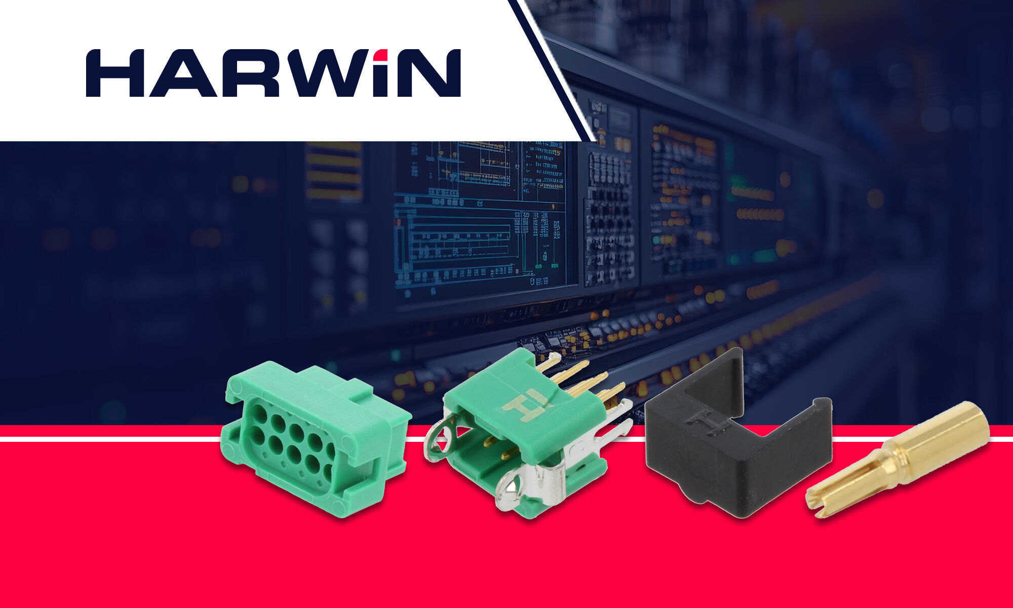 Miniature and extreme environment resistant signal connectors Gecko from Harwin