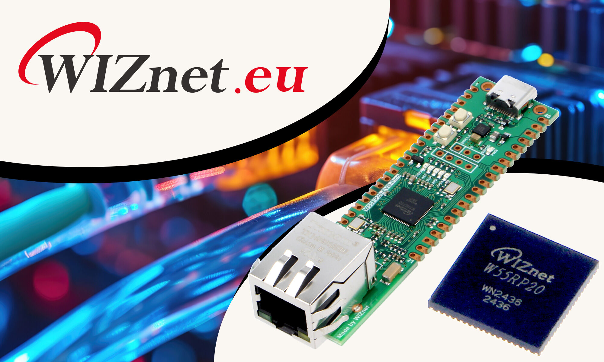 IoT-seadmete ehitamine WIZnet kiipide ja moodulitega