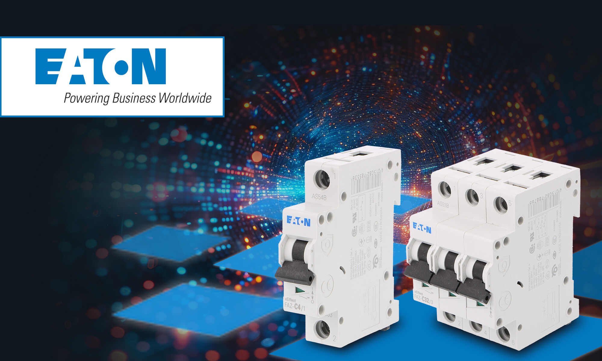 Proteções de instalação elétrica da Eaton Electric