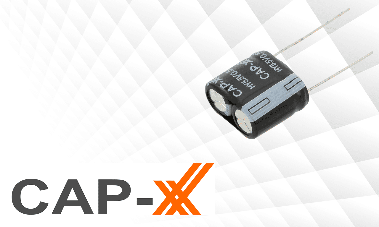 New supercapacitors of the CAP-XX brand | Transfer Multisort Elektronik