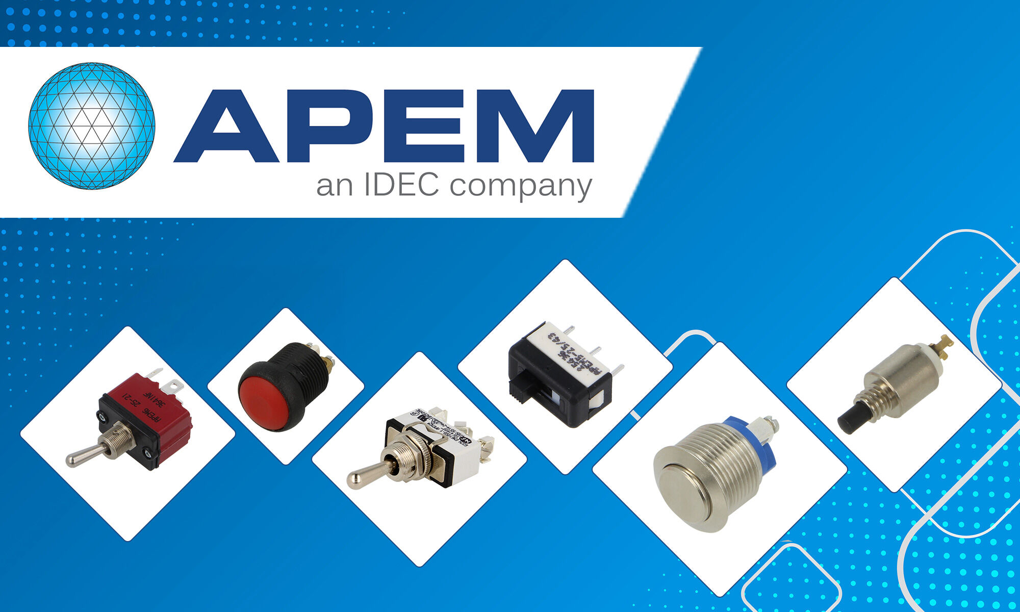 Modern HMI solutions – APEM offer now at TME