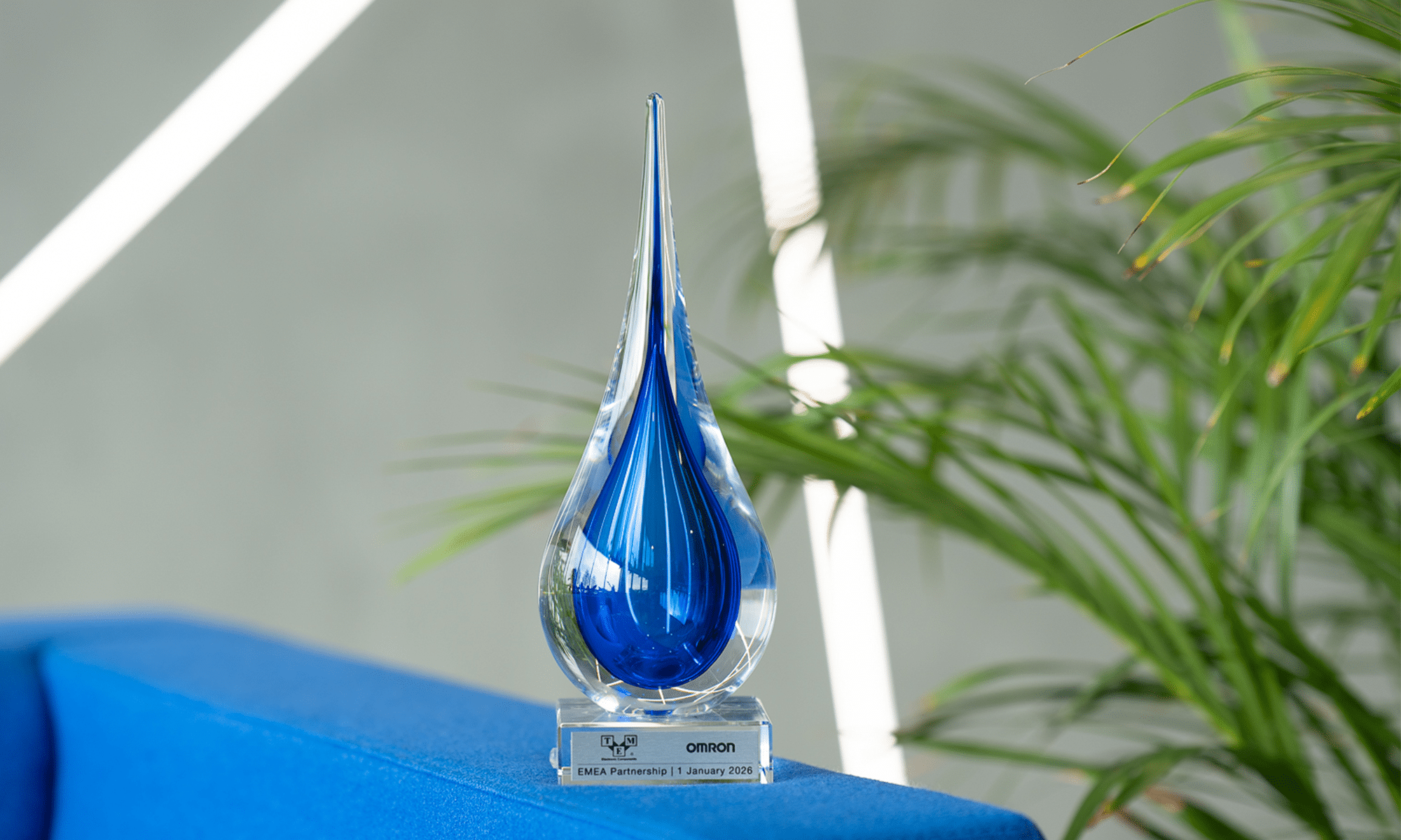 Award from Omron Electronic Components