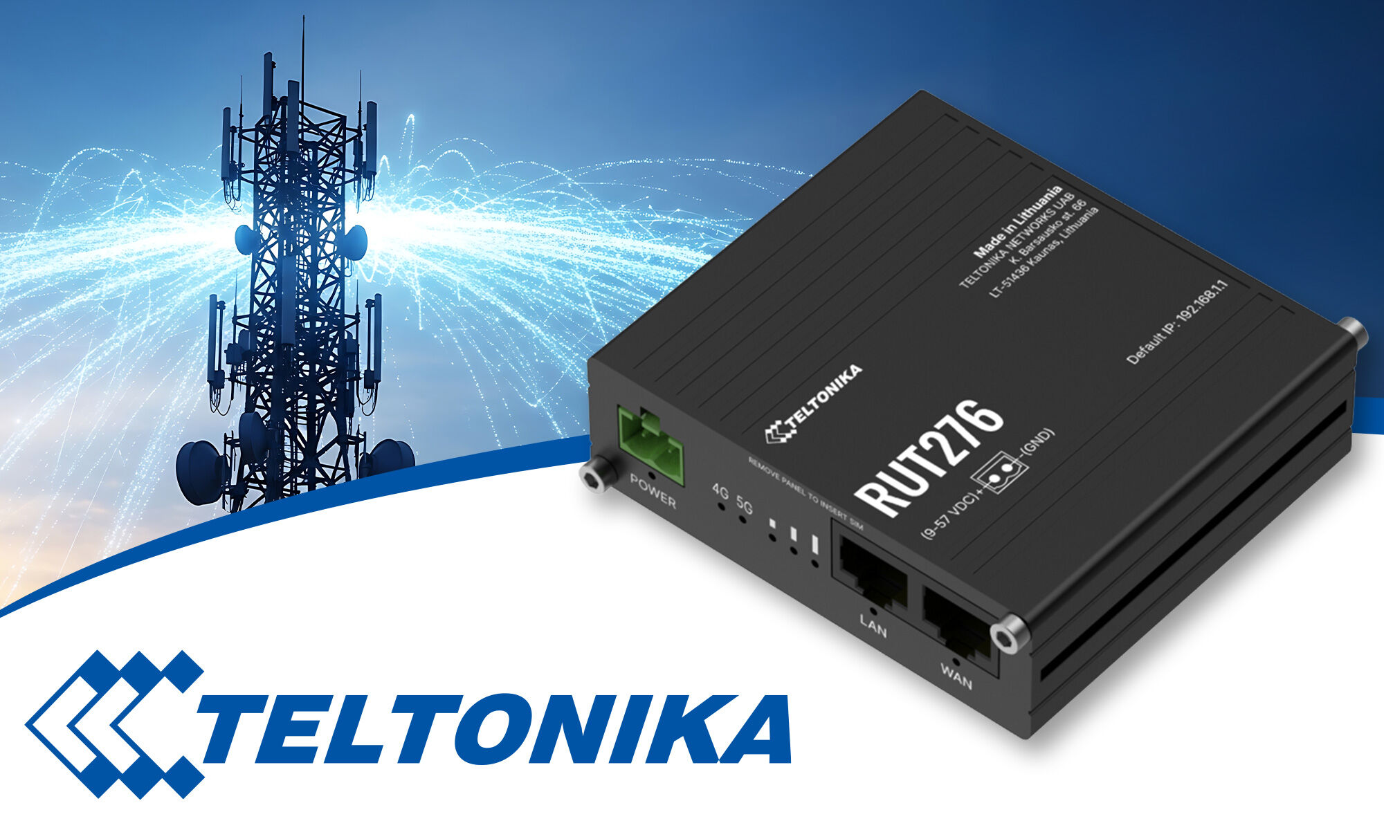 Routers and communication modules from Teltonika