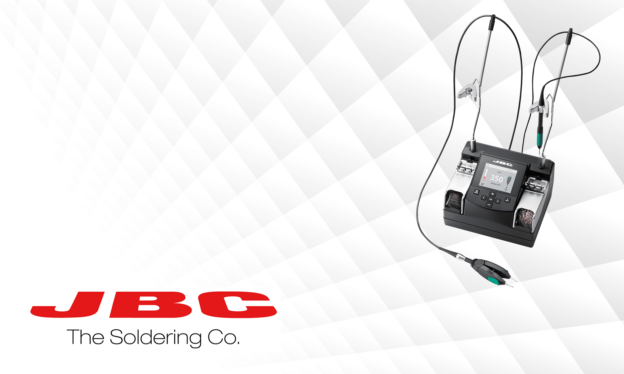 Professional and compact soldering station JBC-NASE-2C